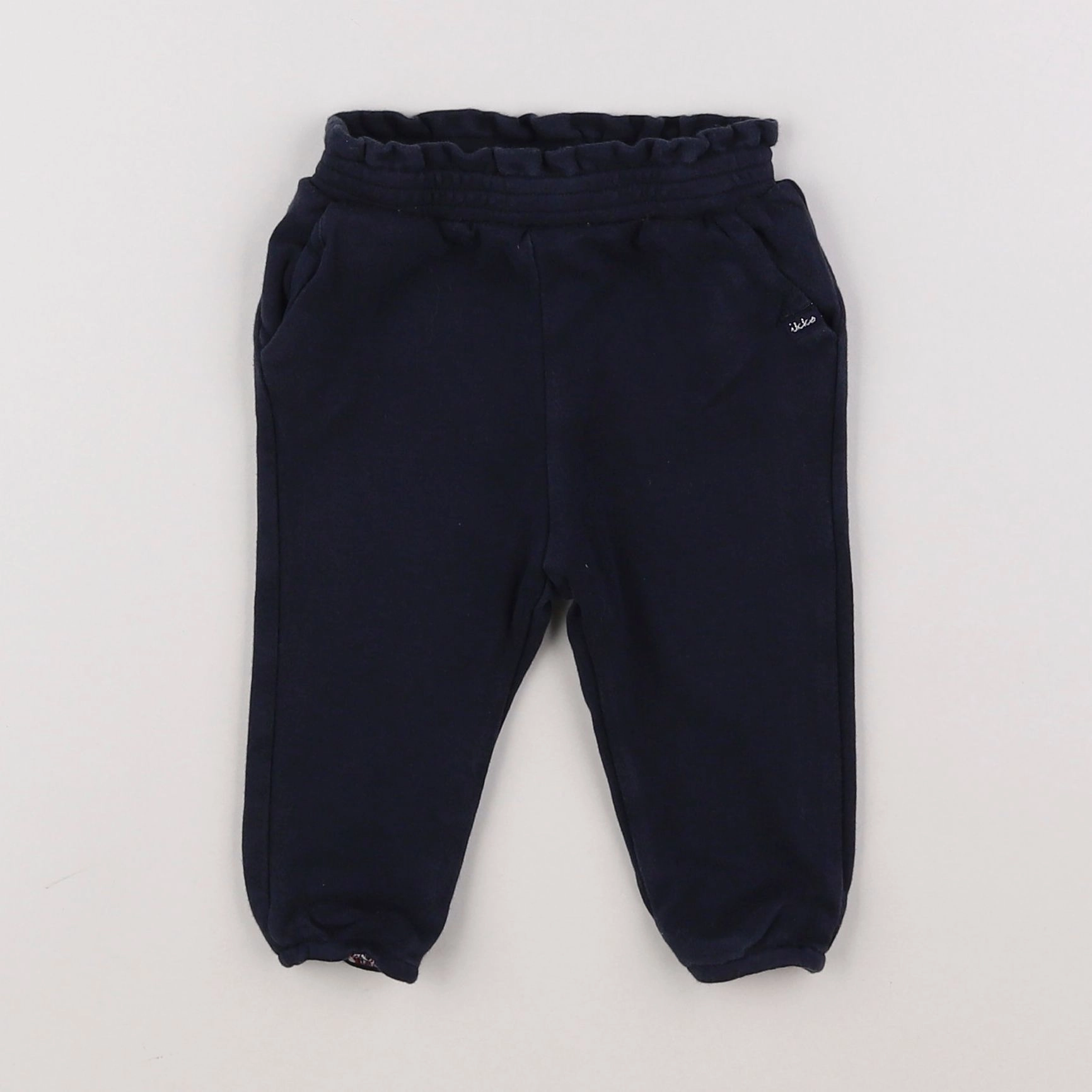 IKKS - pantalon bleu - 6 mois