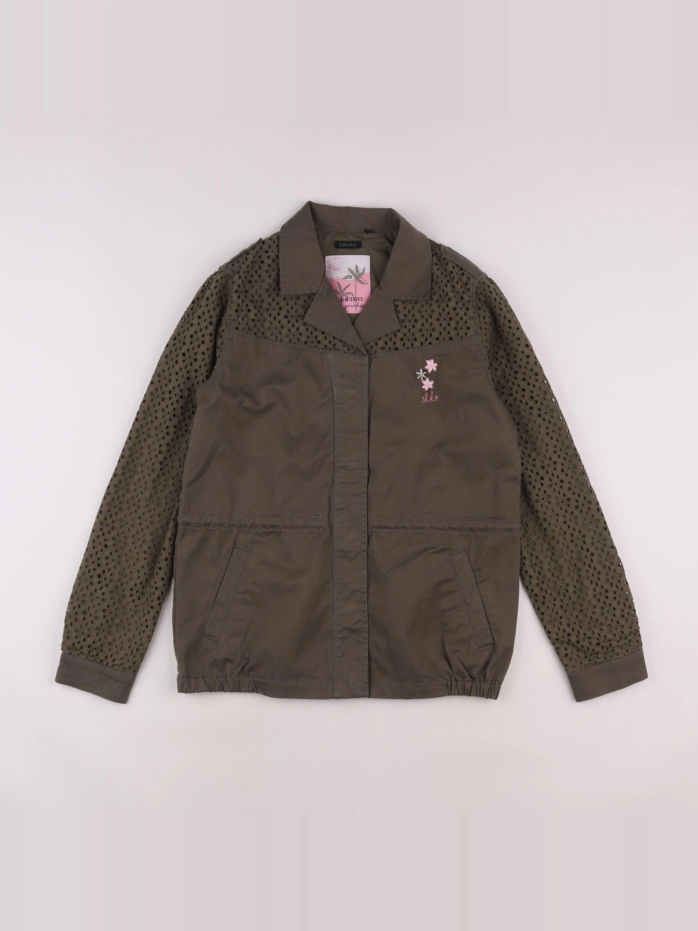 IKKS - veste vert - 12 ans
