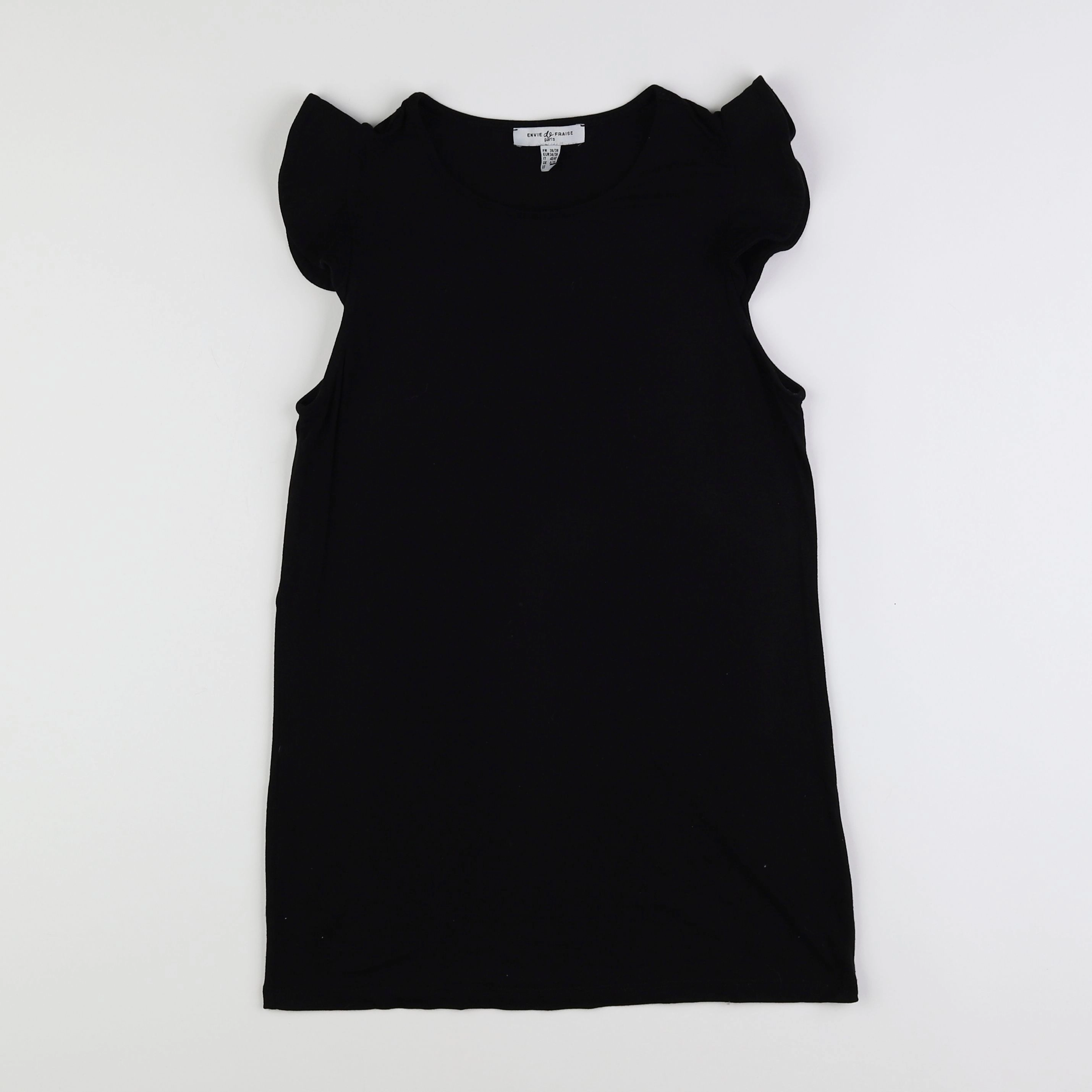 Envie de fraise - tee-shirt grossesse noir - 36 à 38
