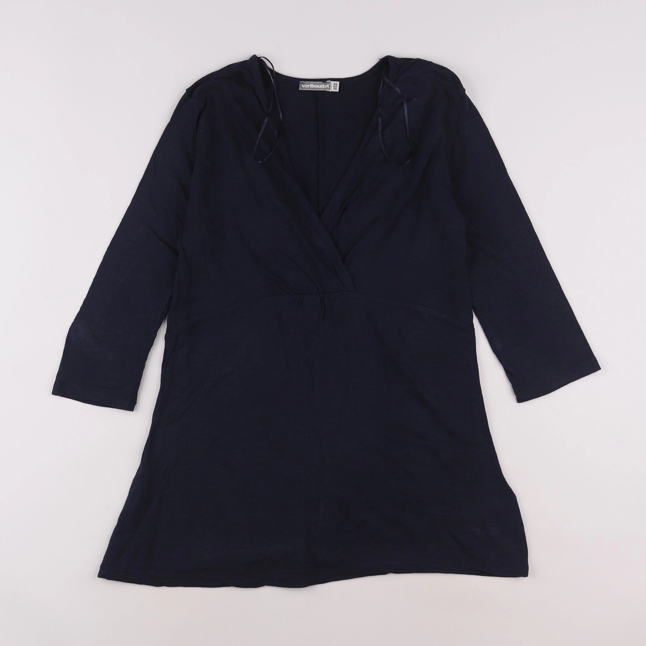 Vertbaudet - tee-shirt grossesse bleu - 34 à 36
