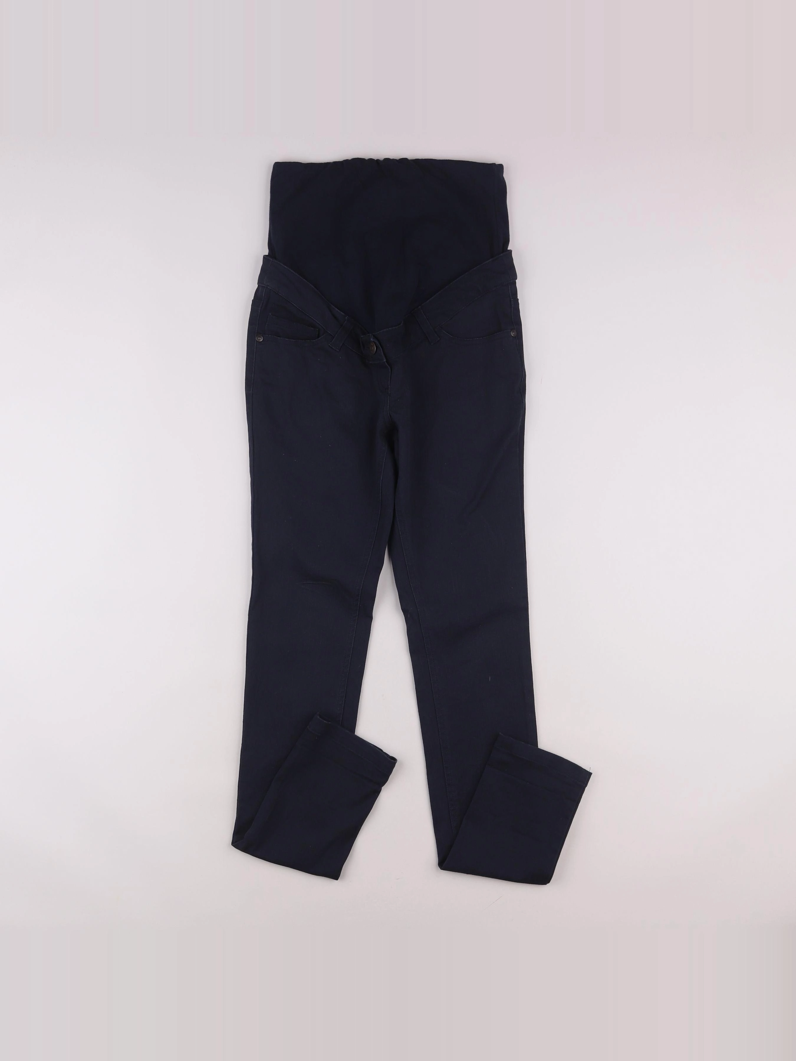 Vertbaudet - pantalon grossesse bleu - 34