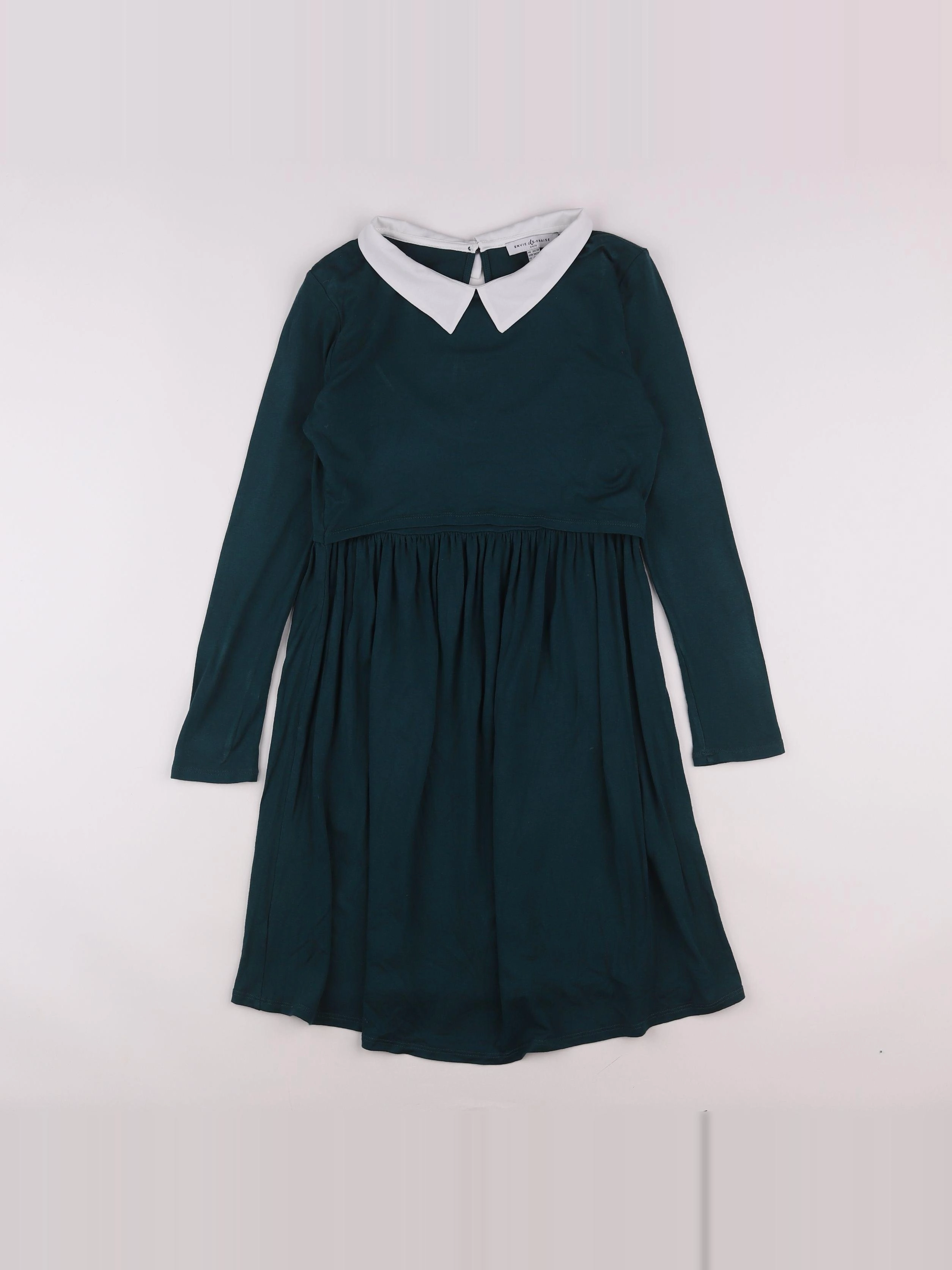Envie de fraise - robe grossesse vert - 36 à 38