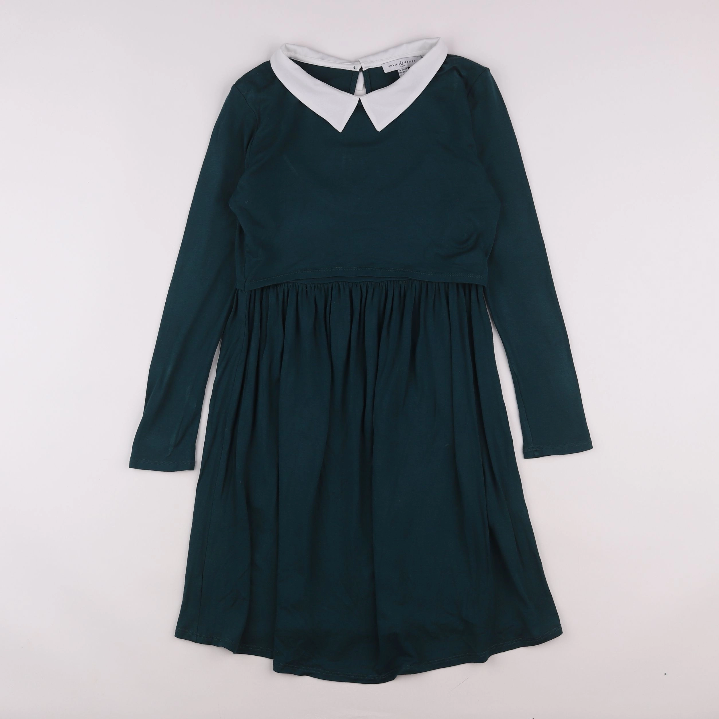 Envie de fraise - robe grossesse vert - 36 à 38