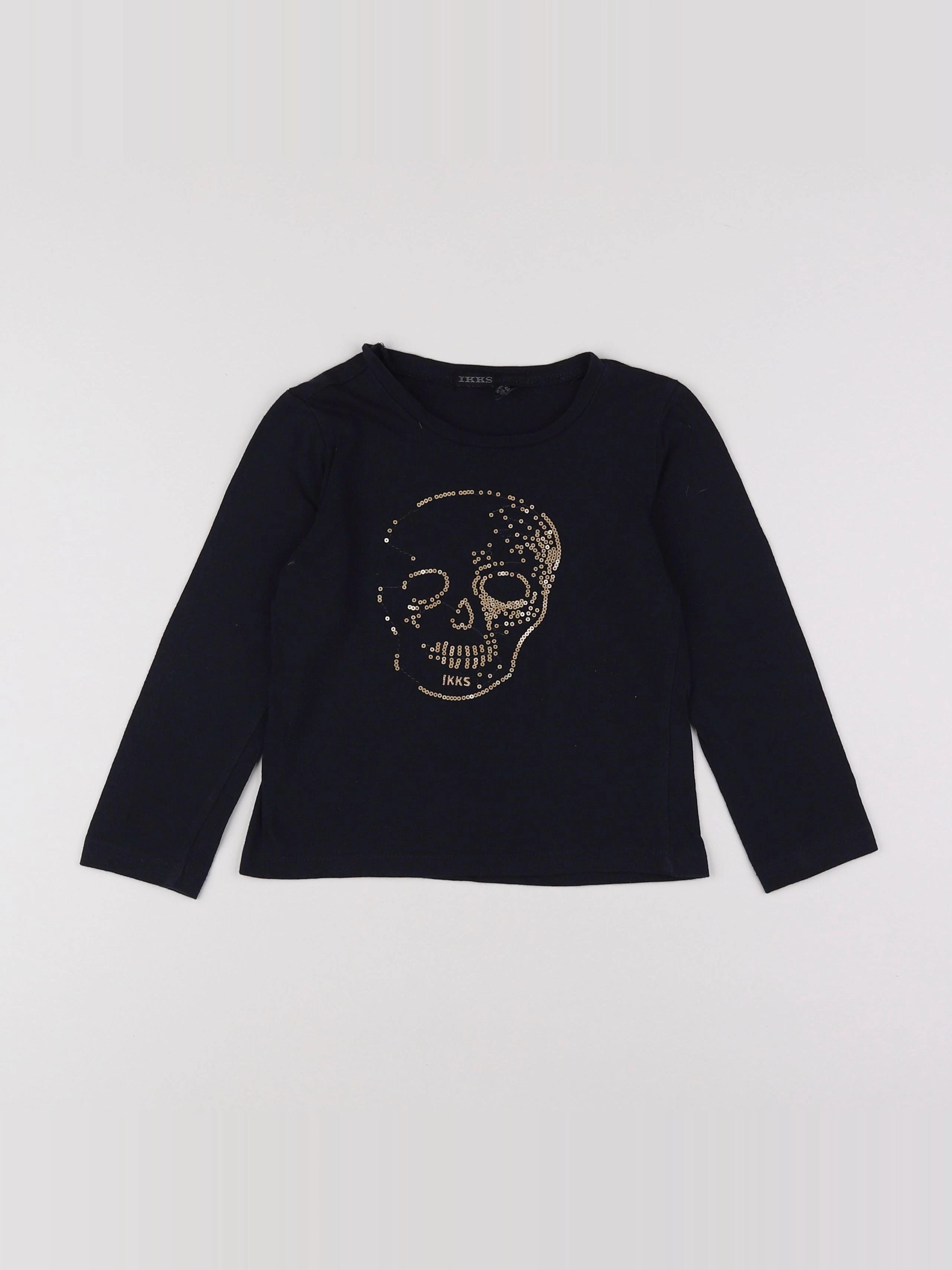 IKKS - tee-shirt bleu - 4 ans