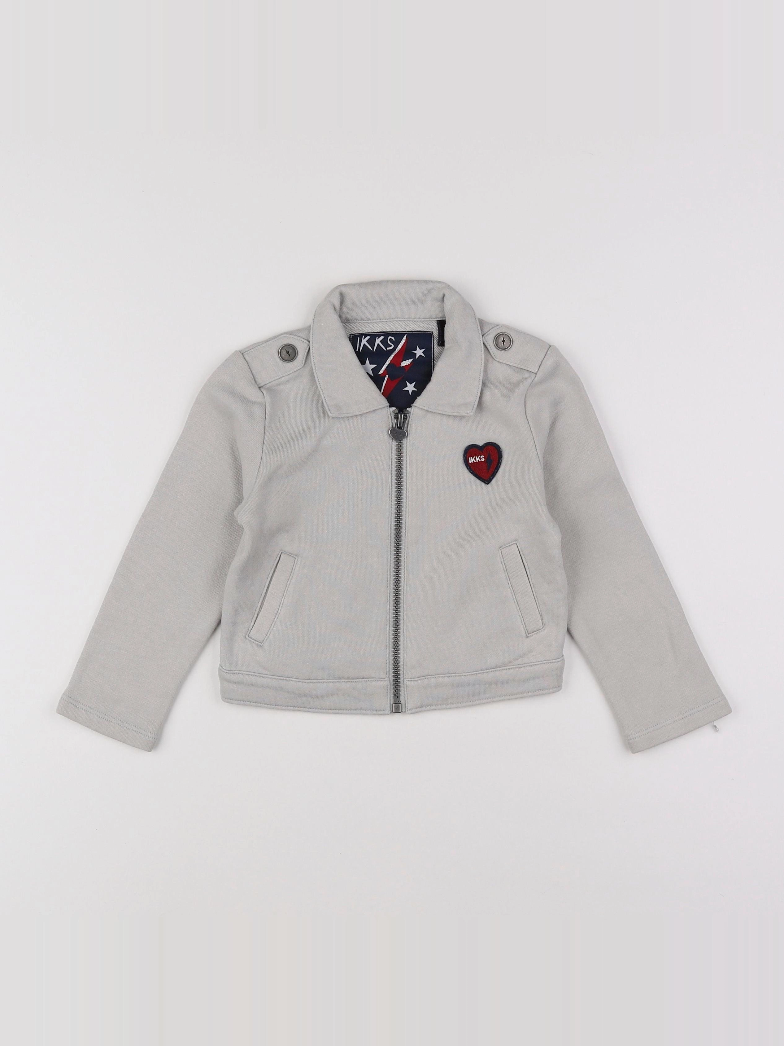 IKKS - veste gris - 3 ans