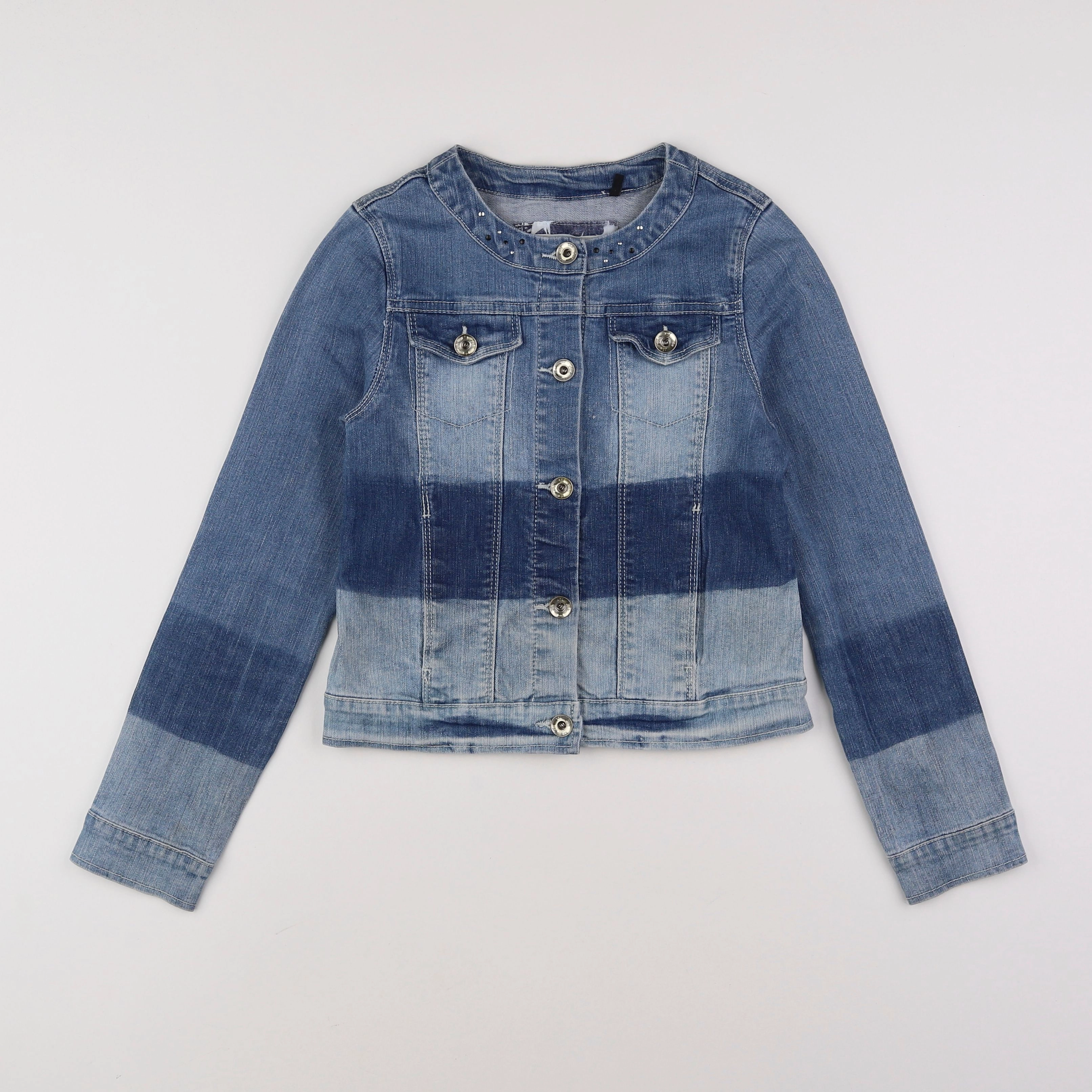 IKKS - veste bleu - 10 ans