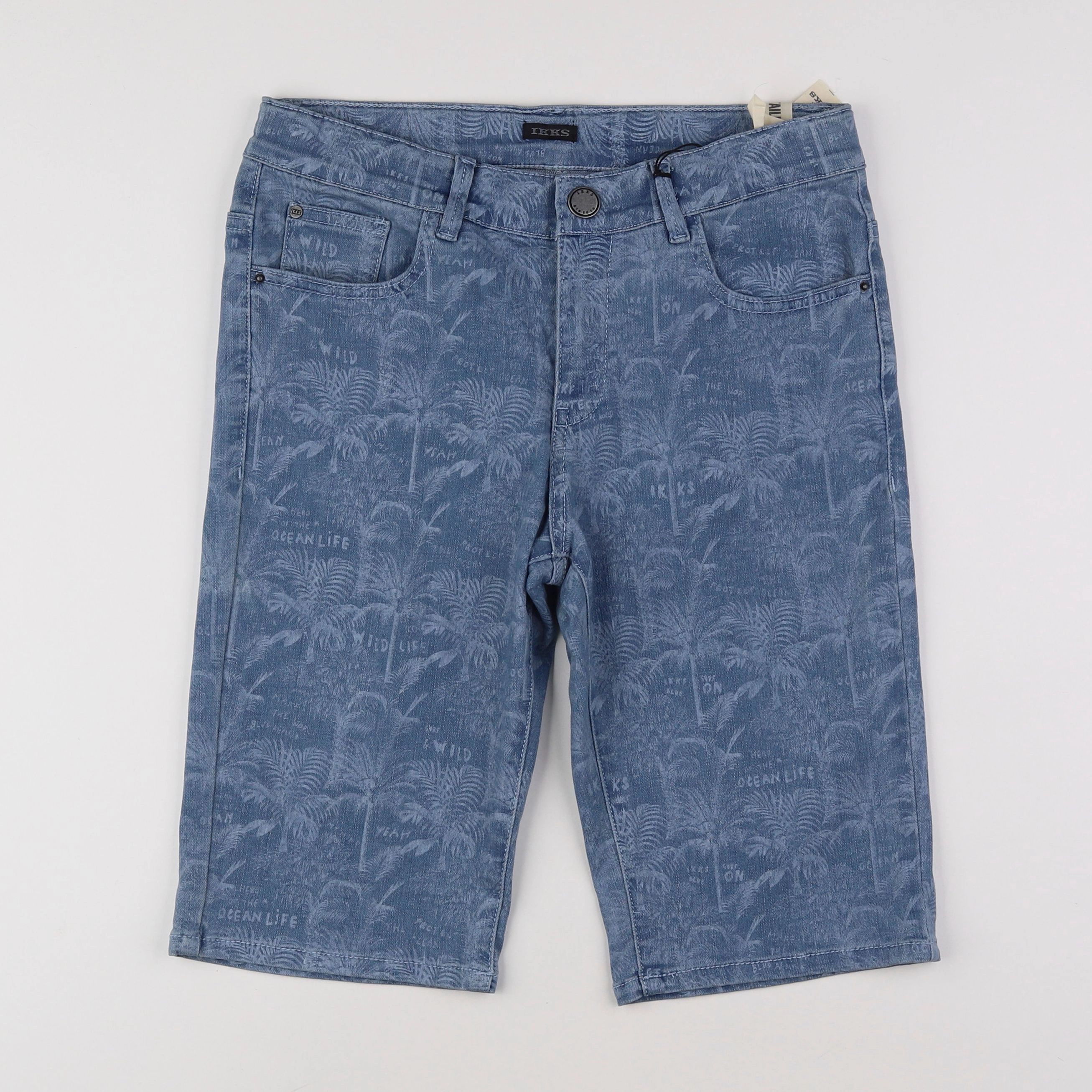 IKKS - short bleu - 14 ans