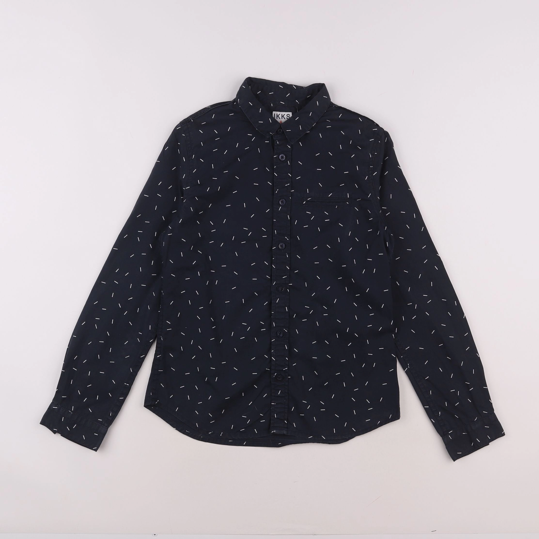 IKKS - chemise gris - 10 ans