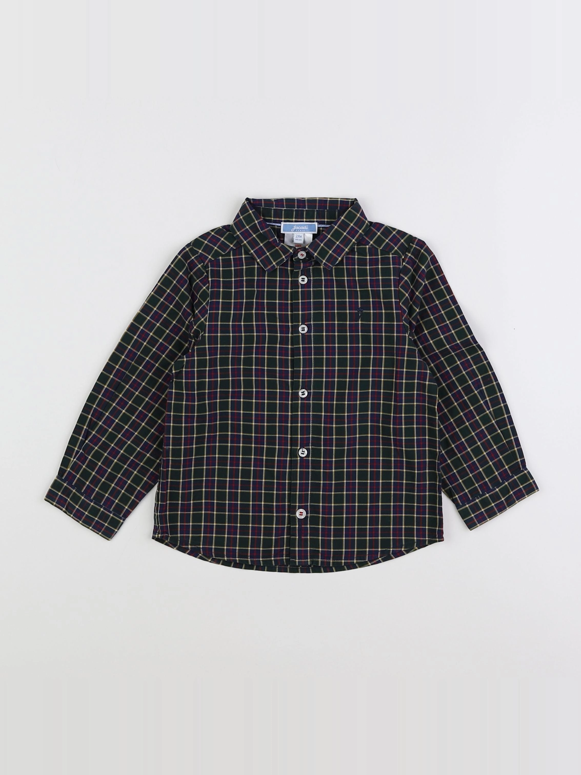 Jacadi - chemise vert - 2 ans