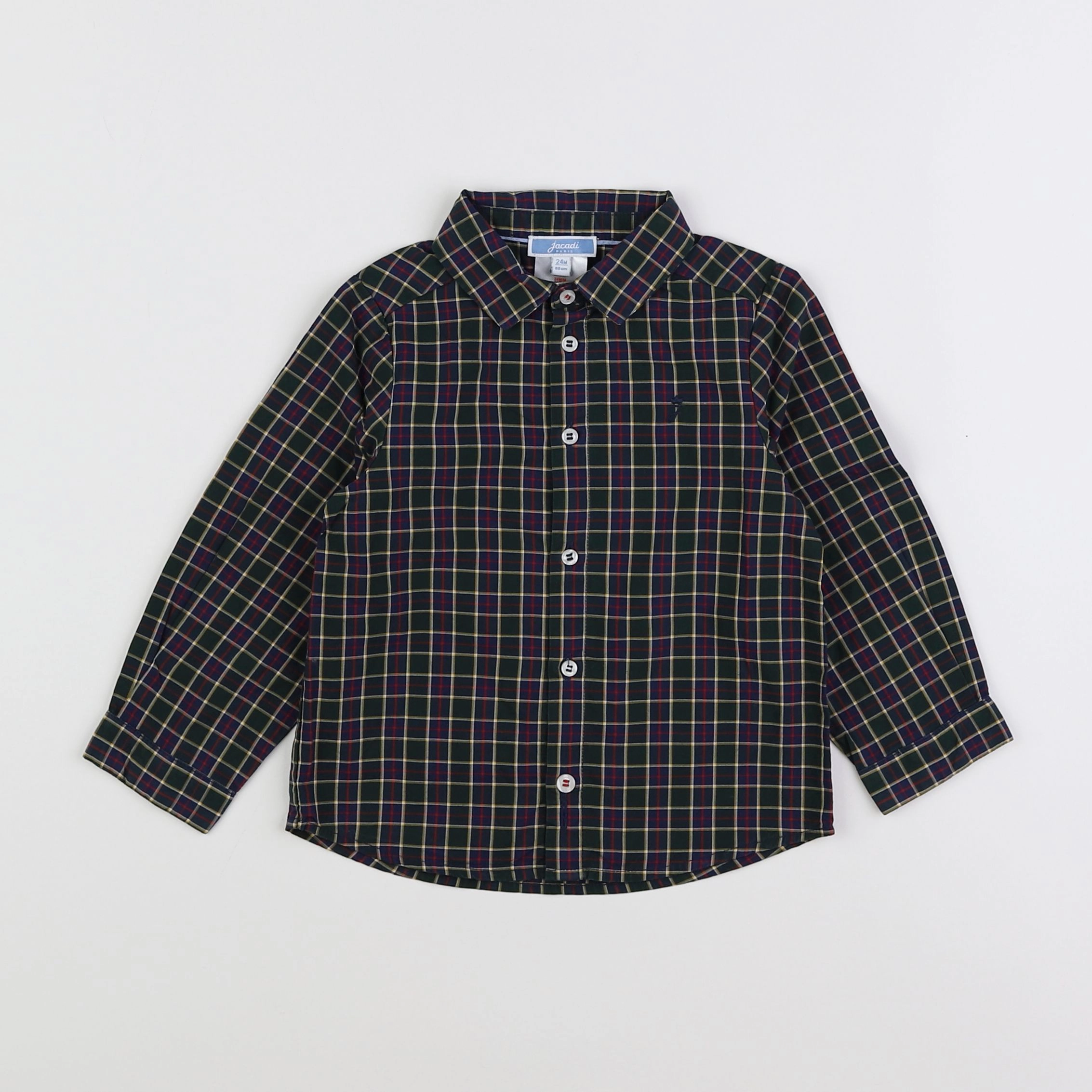 Jacadi - chemise vert - 2 ans