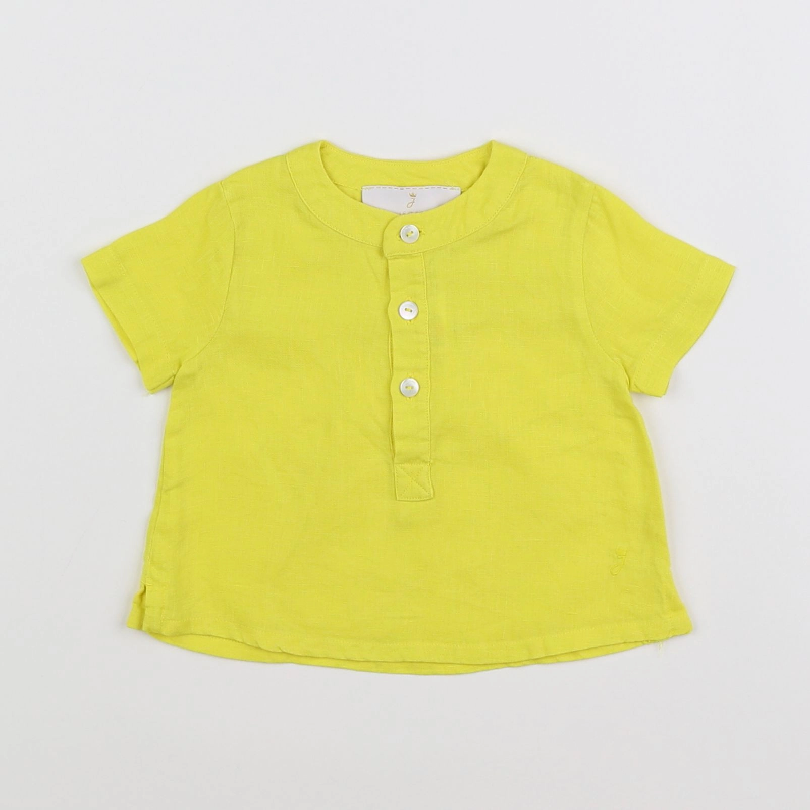 Jacadi - chemise jaune - 6 mois