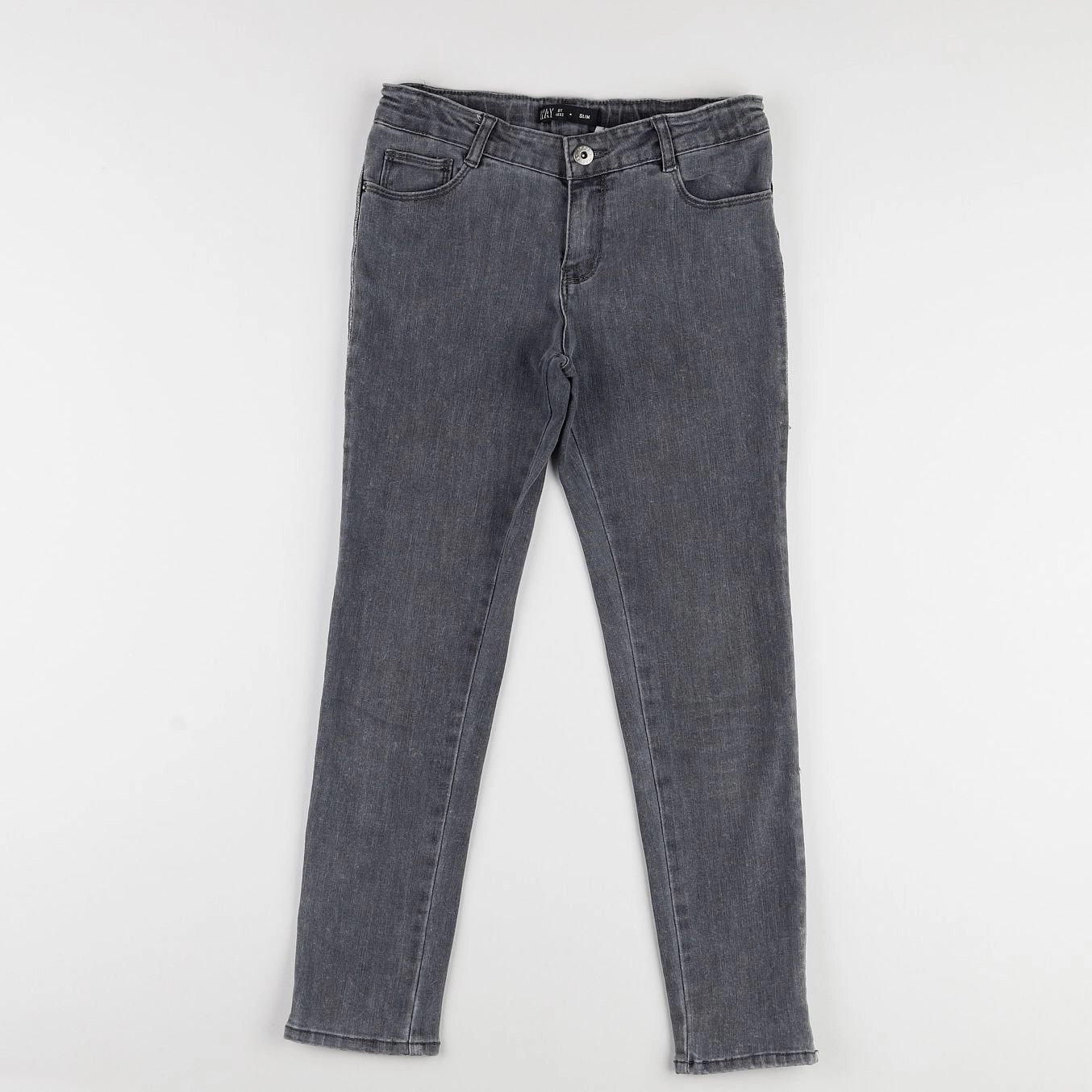 IKKS - jean gris - 12 ans
