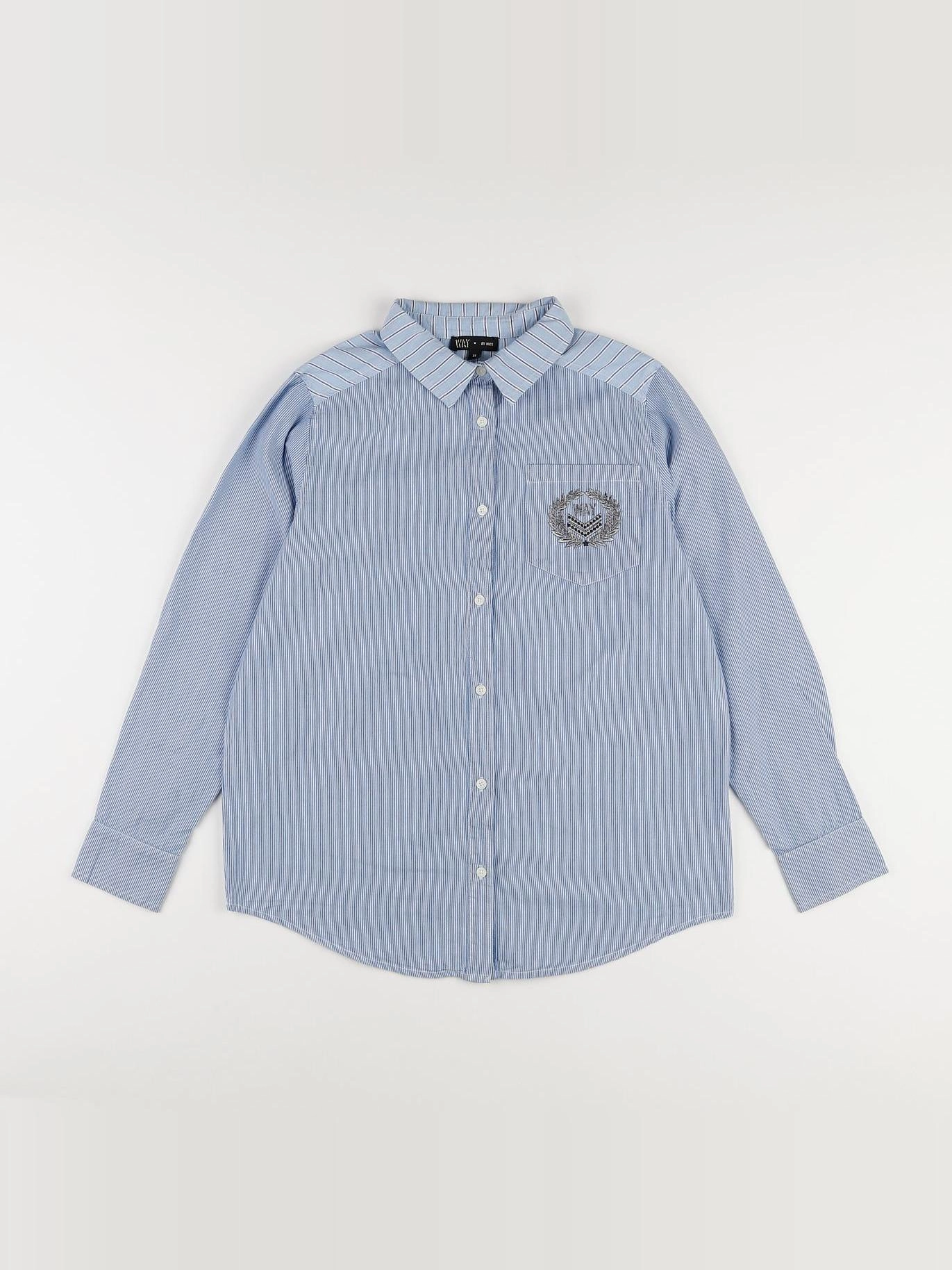 IKKS - chemise bleu - 12 ans