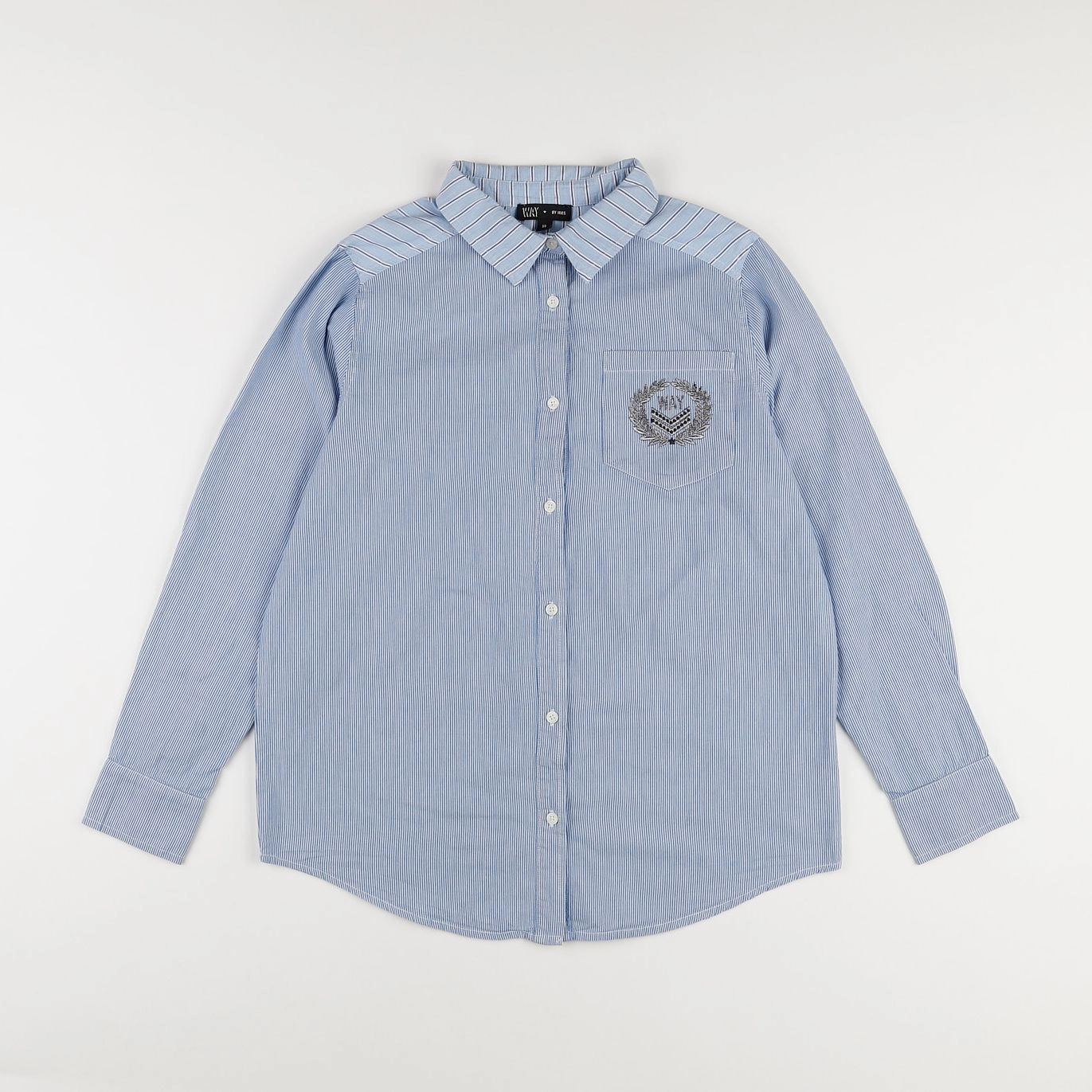 IKKS - chemise bleu - 12 ans