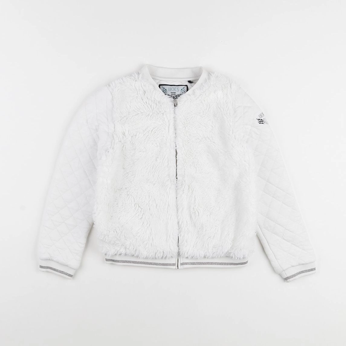 IKKS - veste blanc - 8 ans