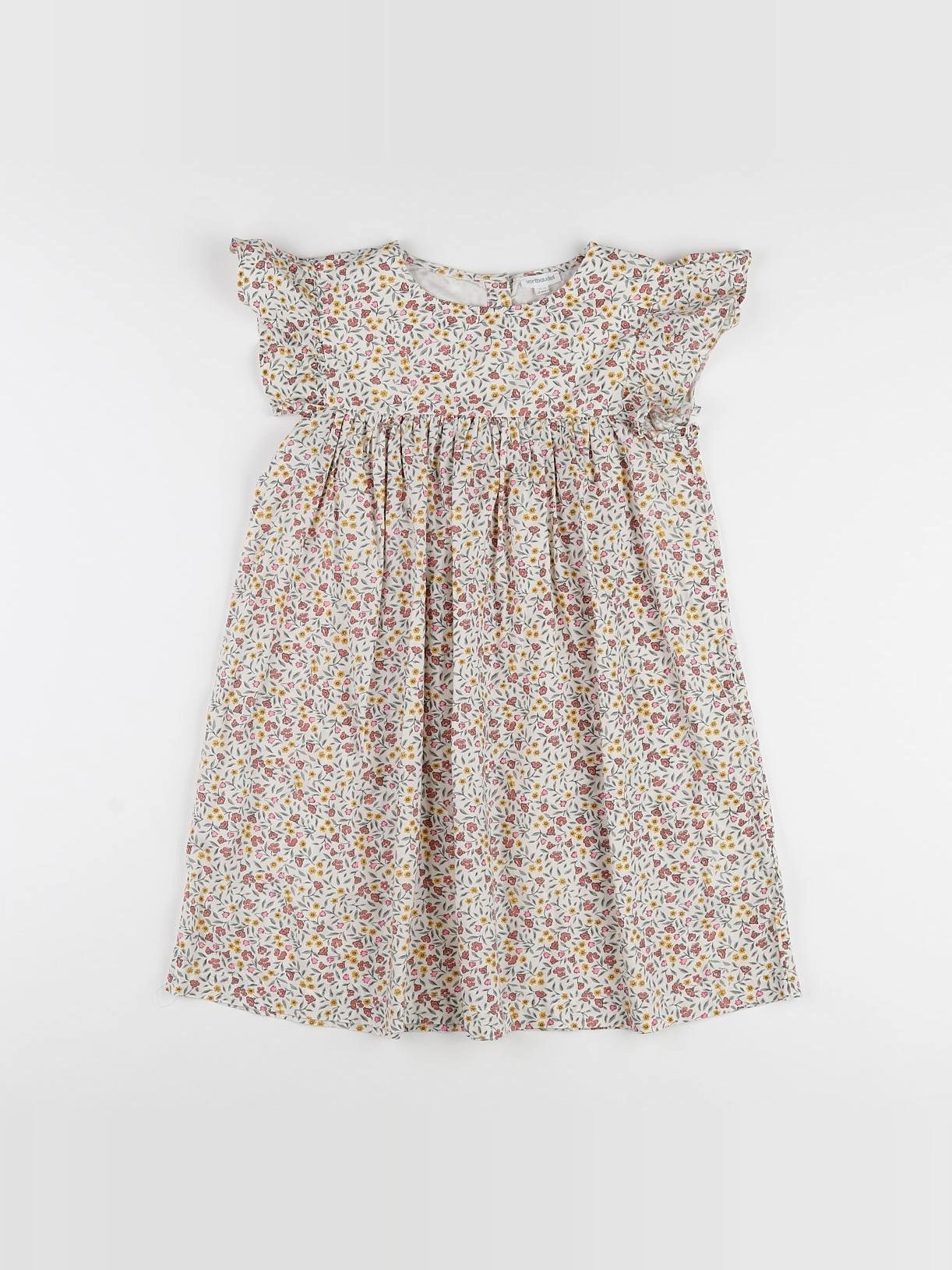 Vertbaudet - robe multicolore - 9 ans