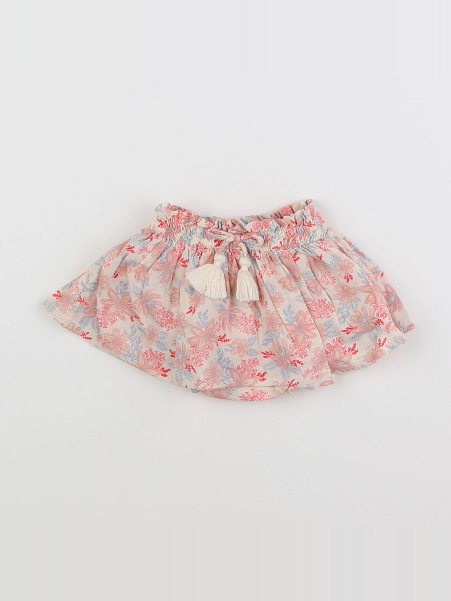 Vertbaudet - jupe short multicolore - 3 mois