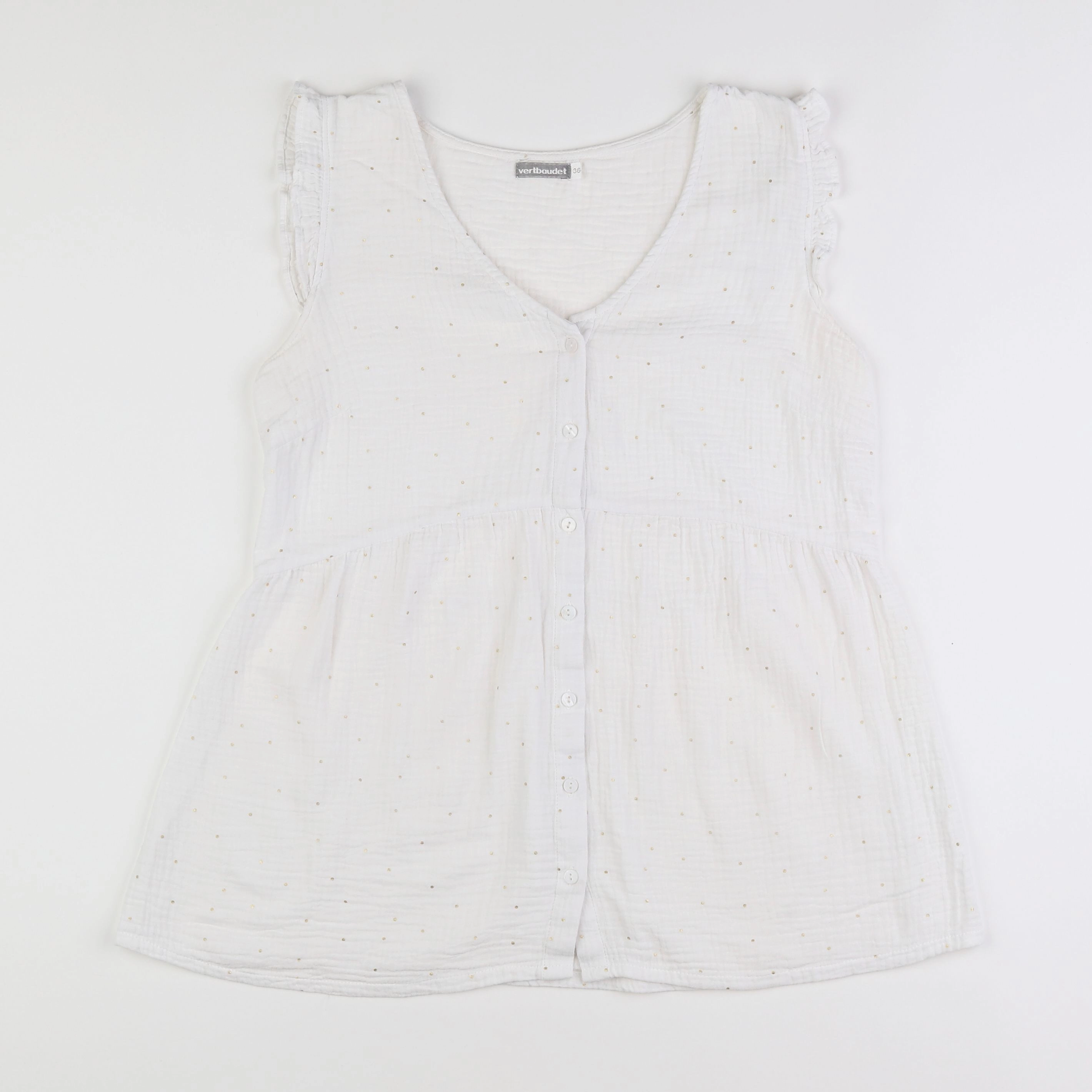 Vertbaudet - blouse grossesse blanc - 36