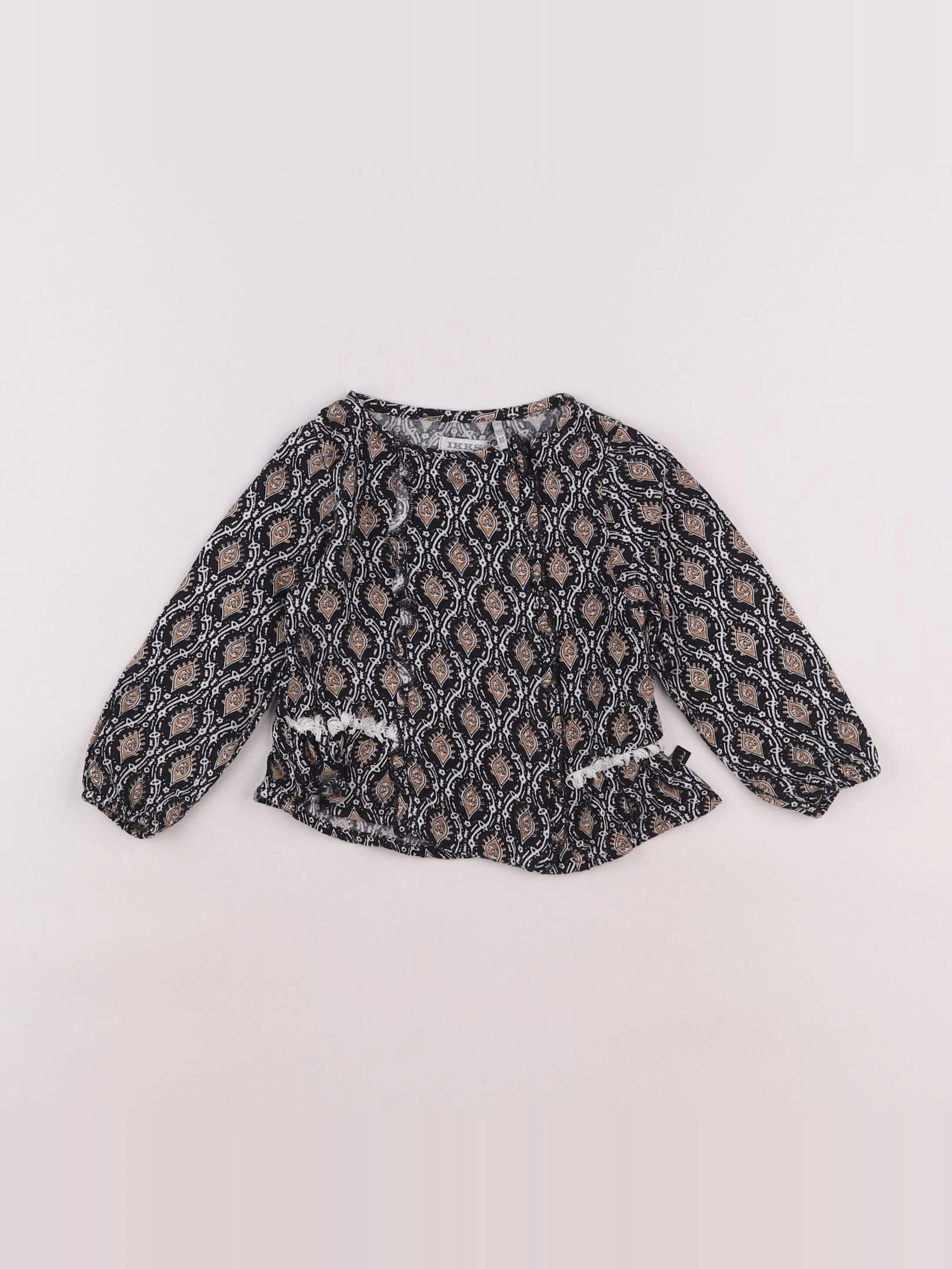 IKKS - blouse noir - 18 mois