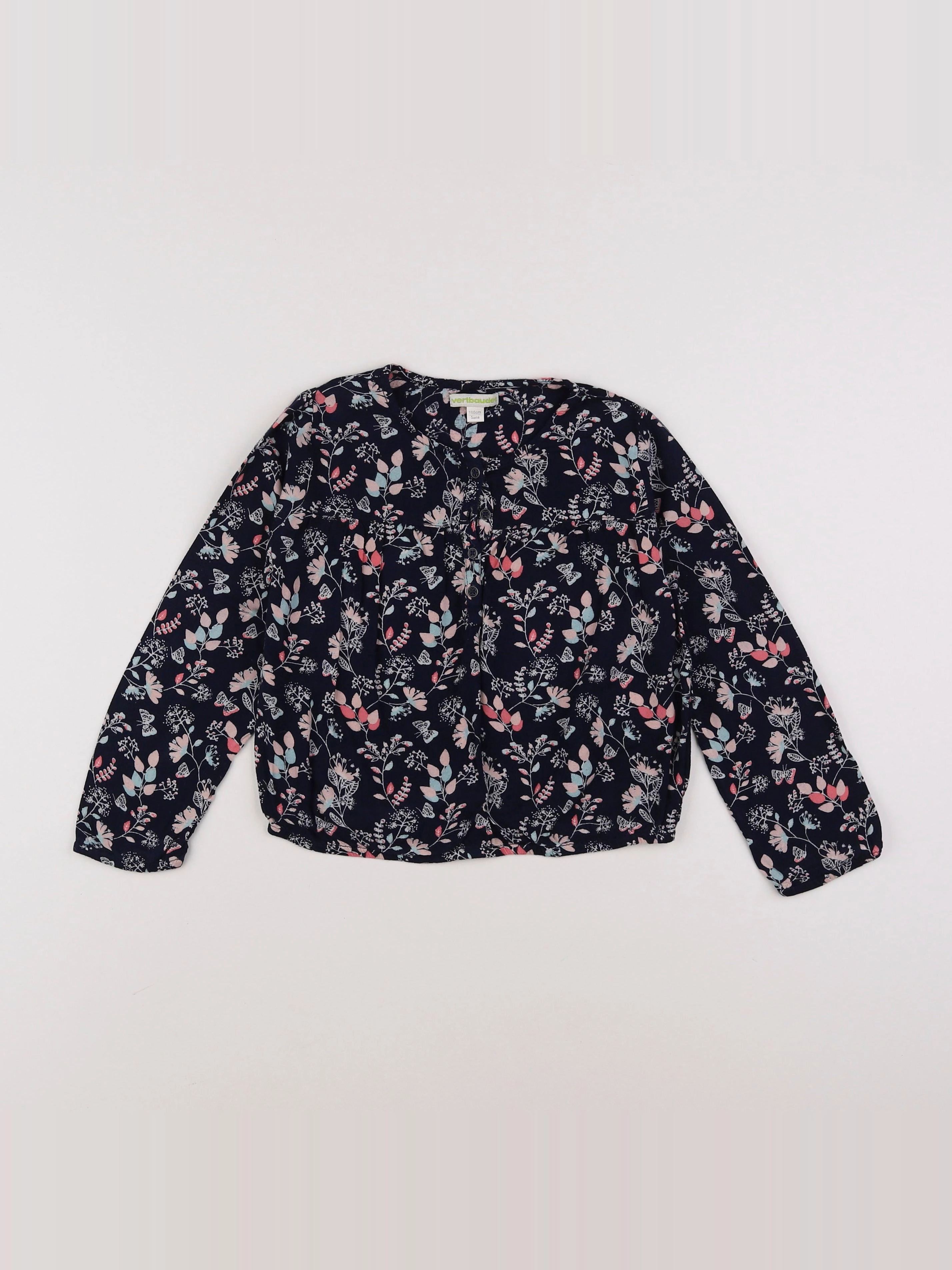 Vertbaudet - chemise bleu - 5 ans