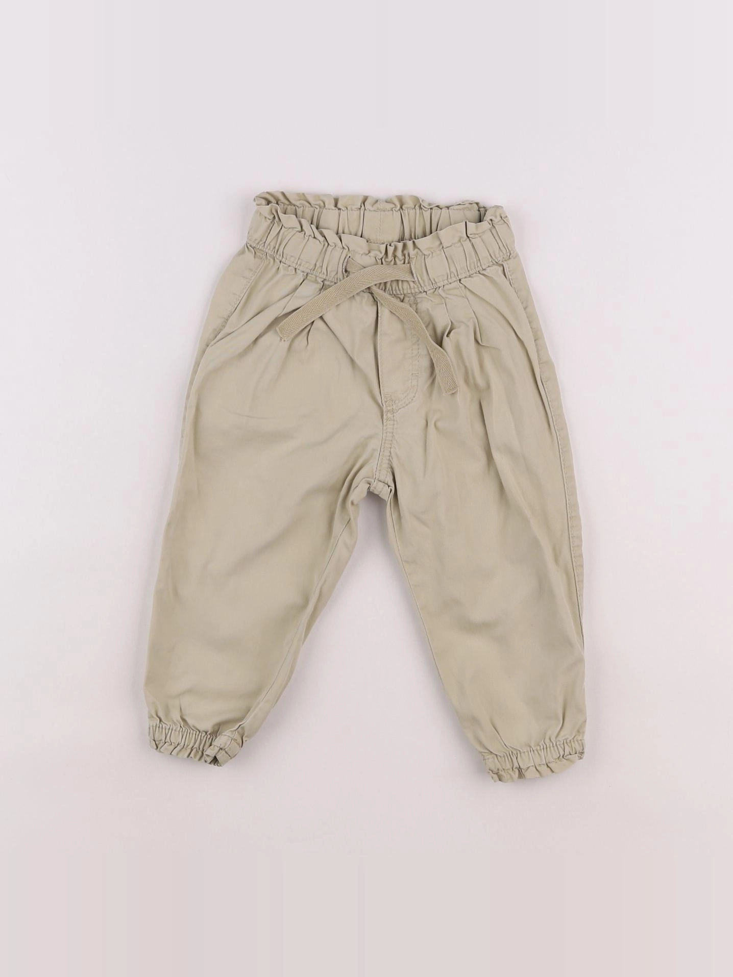 H&M - pantalon beige - 9/12 mois