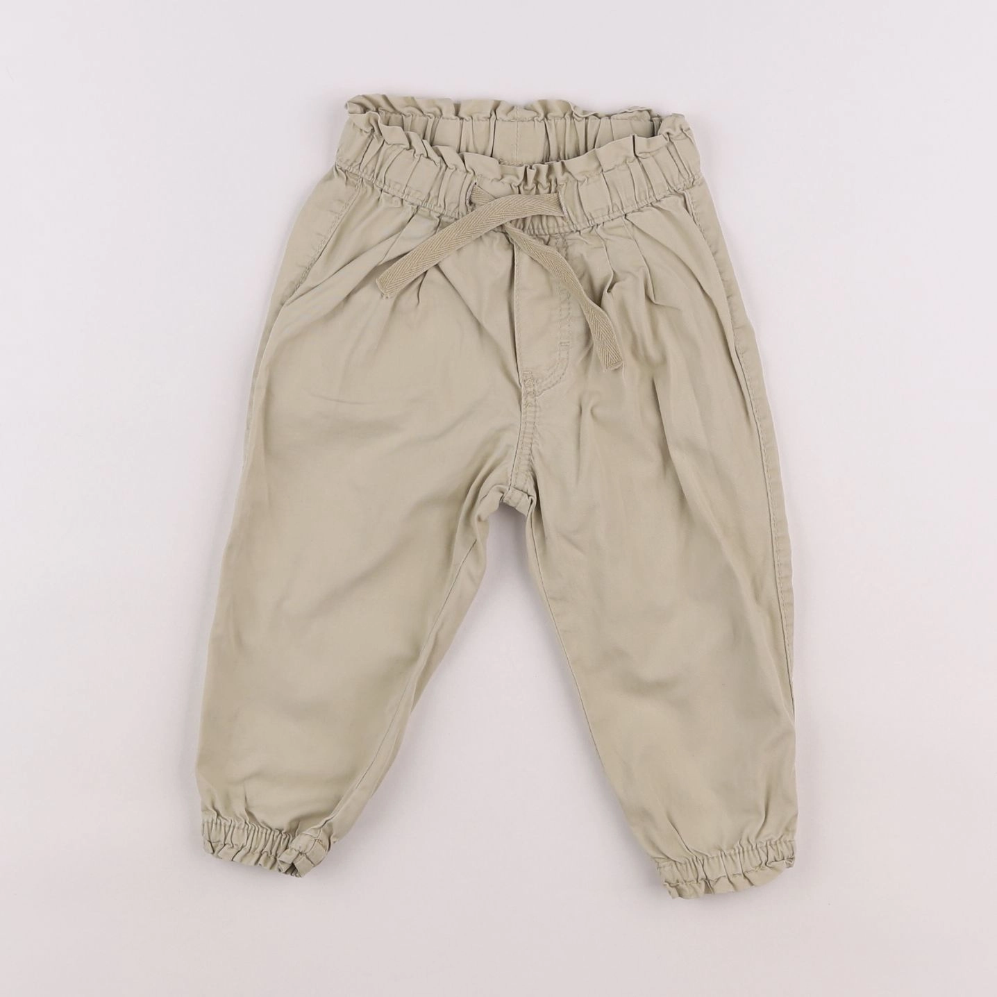 H&M - pantalon beige - 9/12 mois