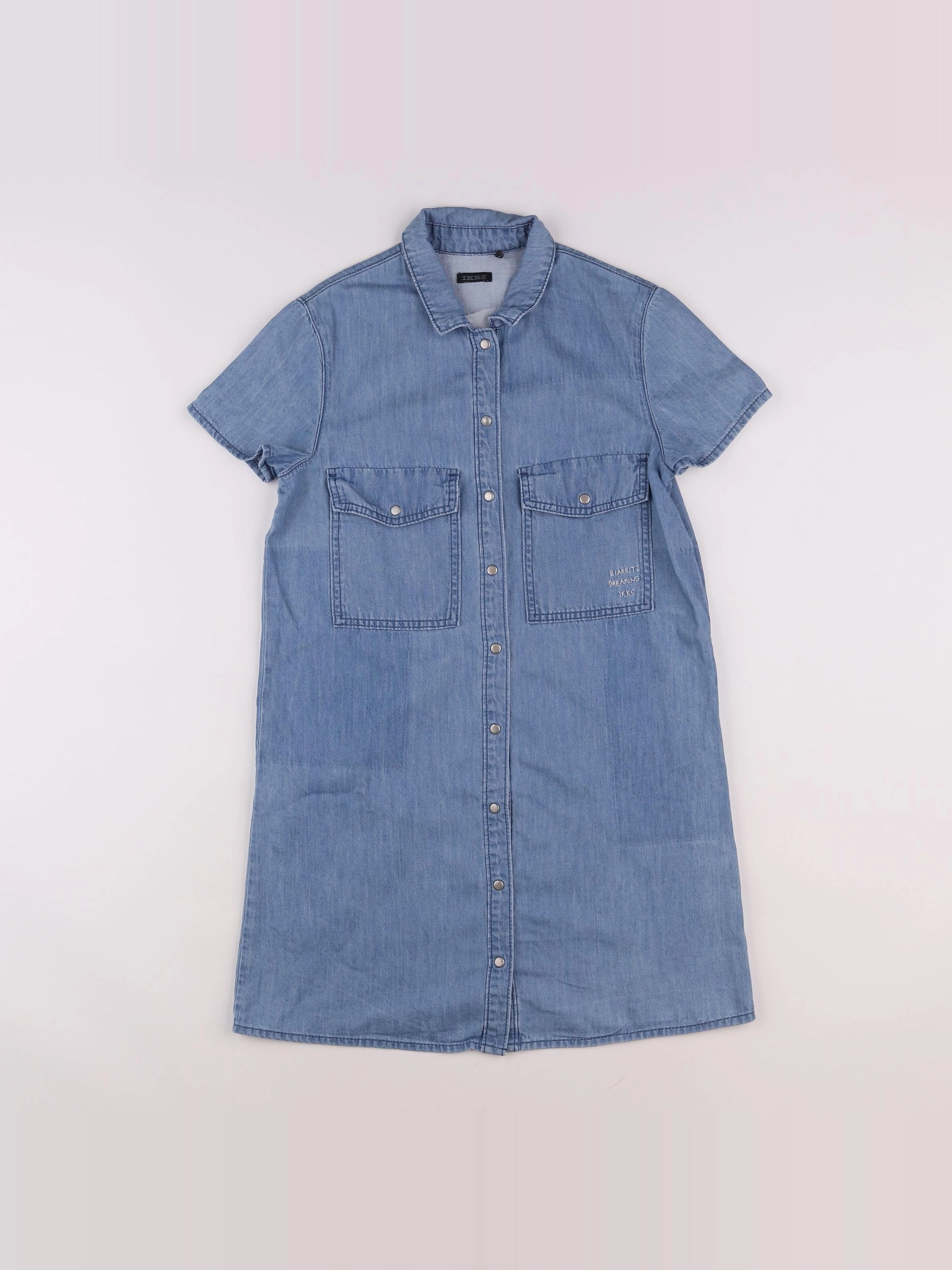 IKKS - robe bleu - 12 ans