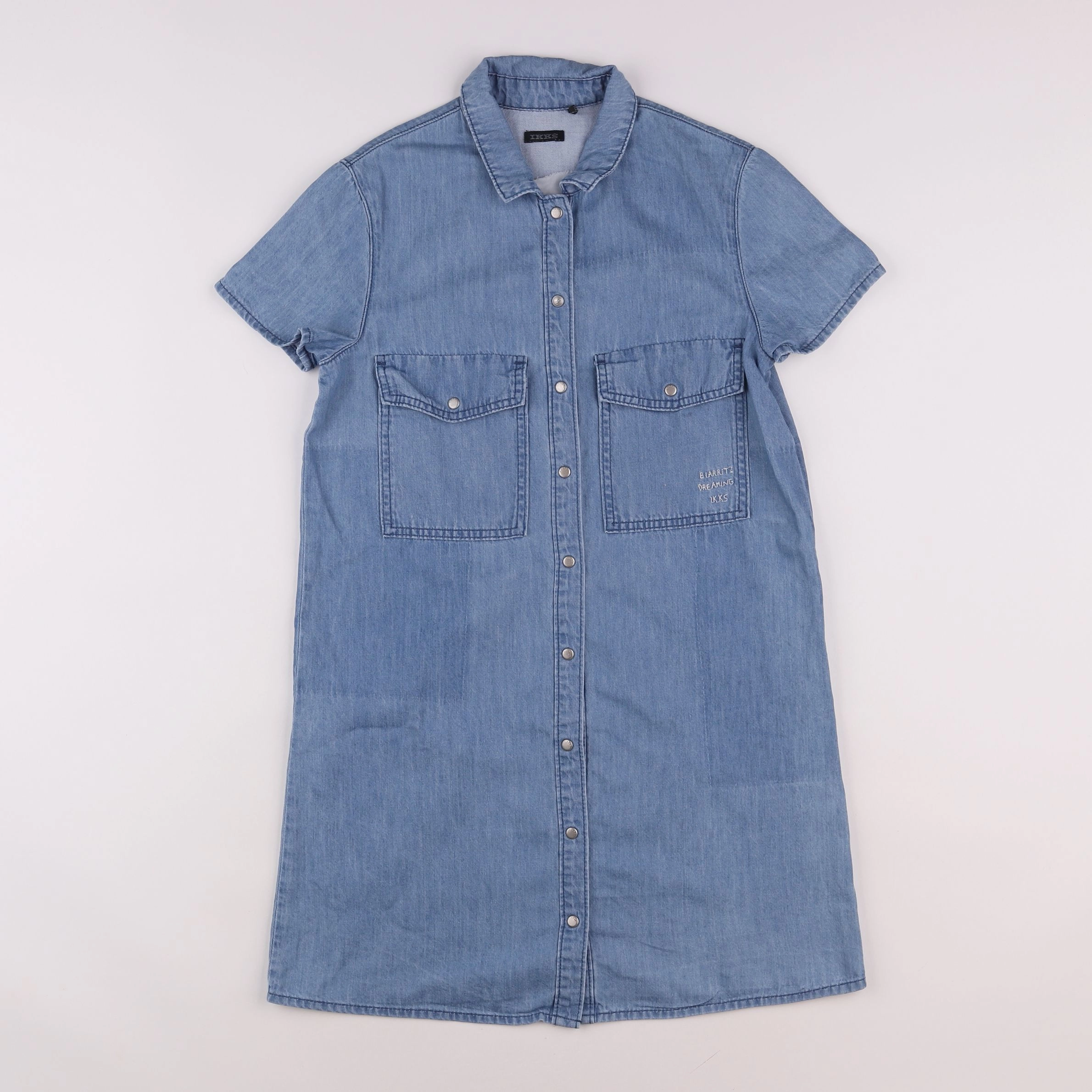 IKKS - robe bleu - 12 ans