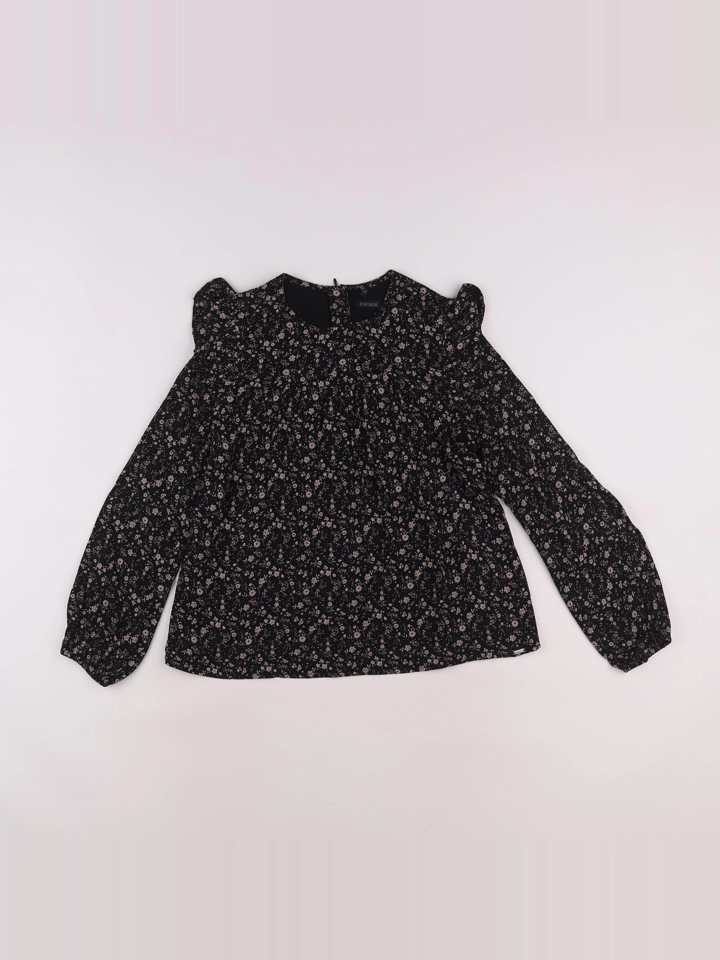 IKKS - blouse noir - 10 ans