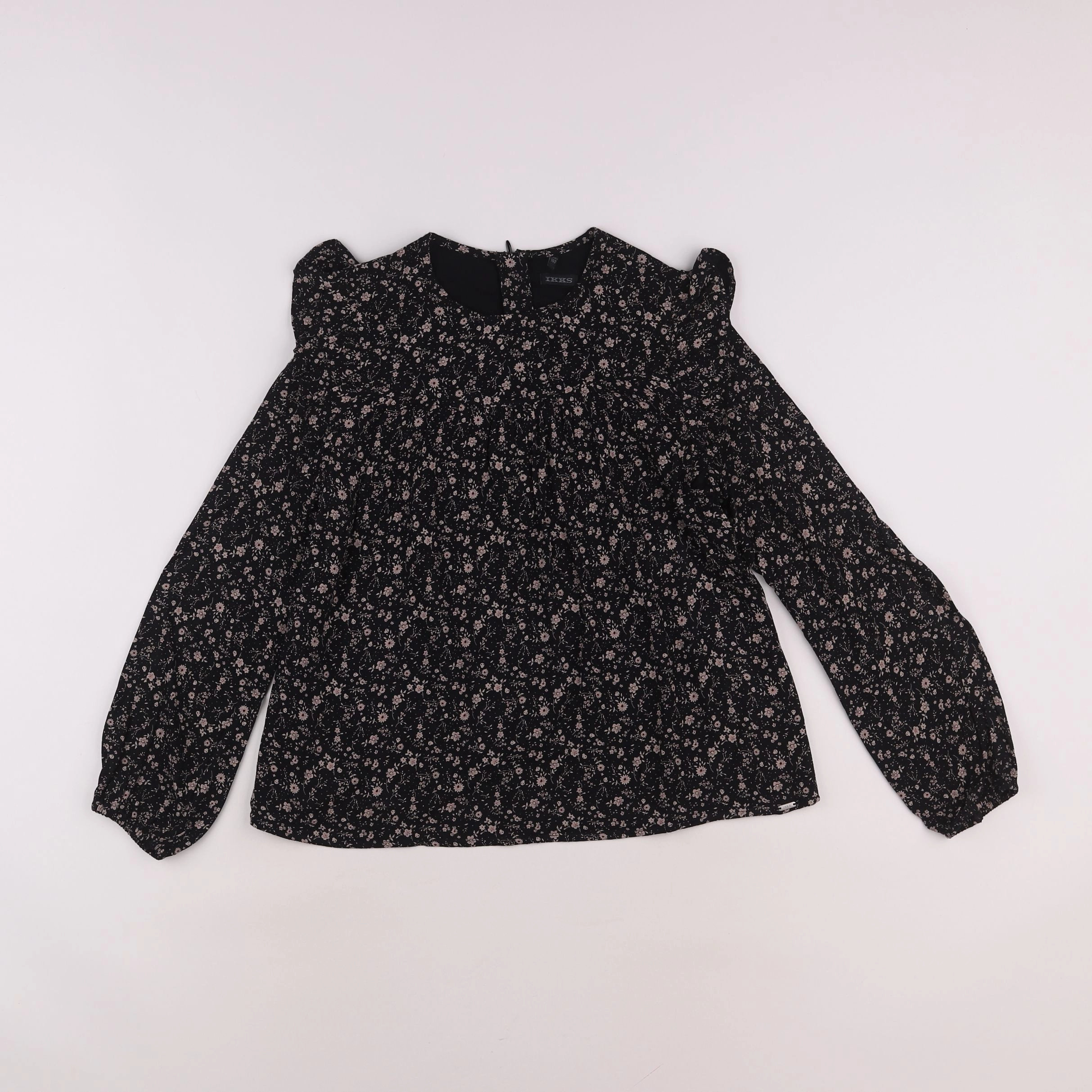 IKKS - blouse noir - 10 ans