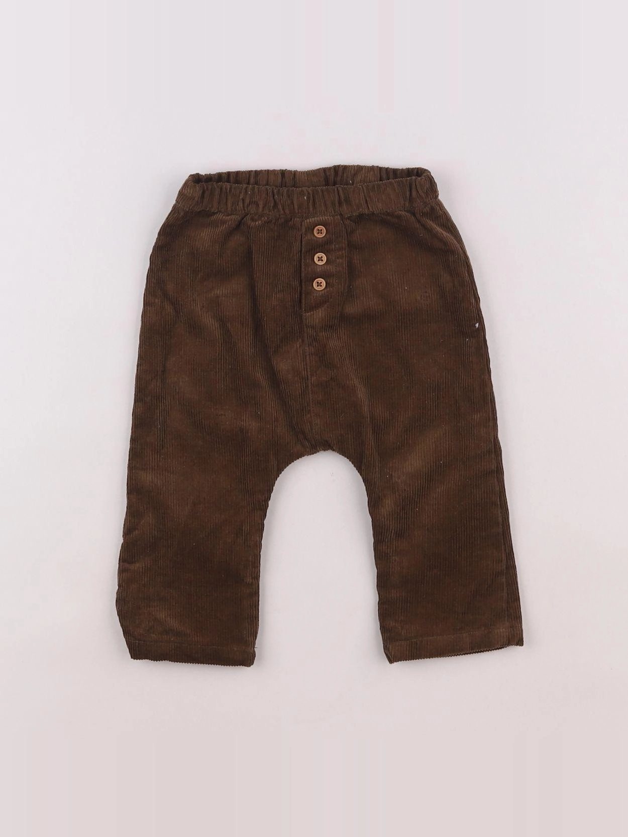 Natalys - pantalon marron - 6 mois