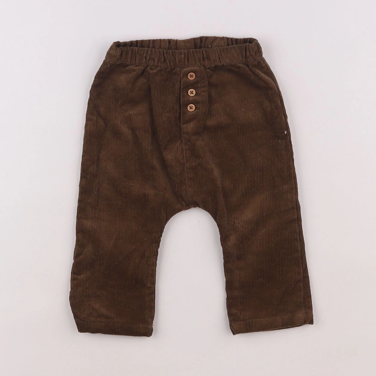 Natalys - pantalon marron - 6 mois