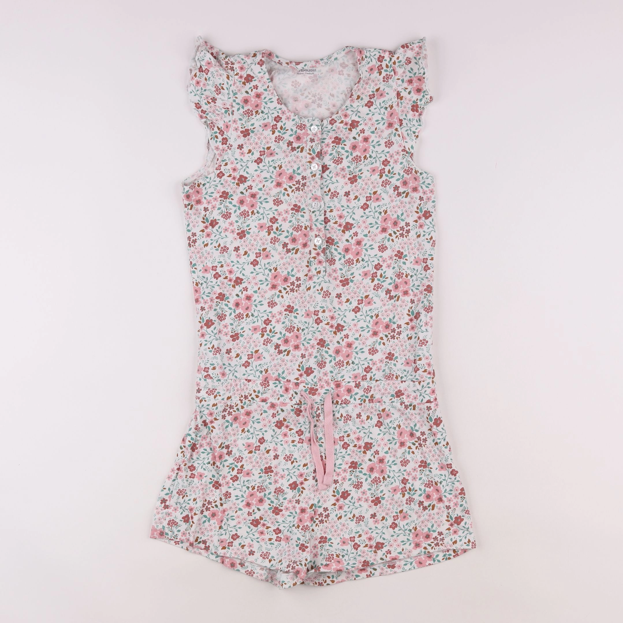 Vertbaudet - combinaison rose - 10 ans