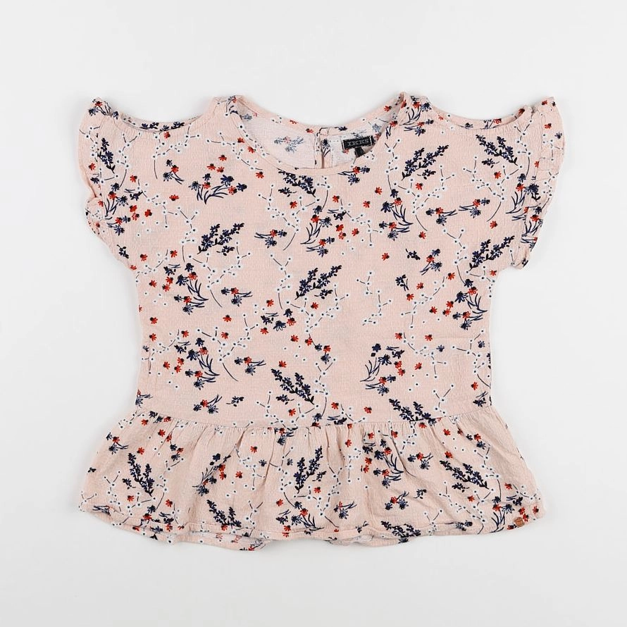 IKKS - blouse rose - 8 ans