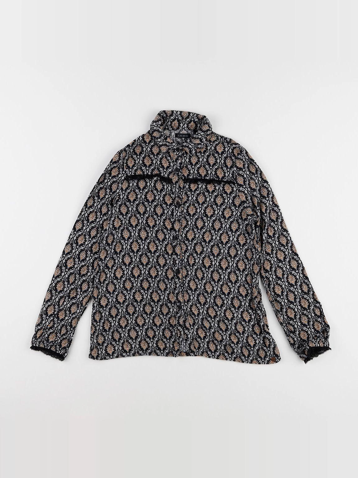 IKKS - blouse noir - 8 ans