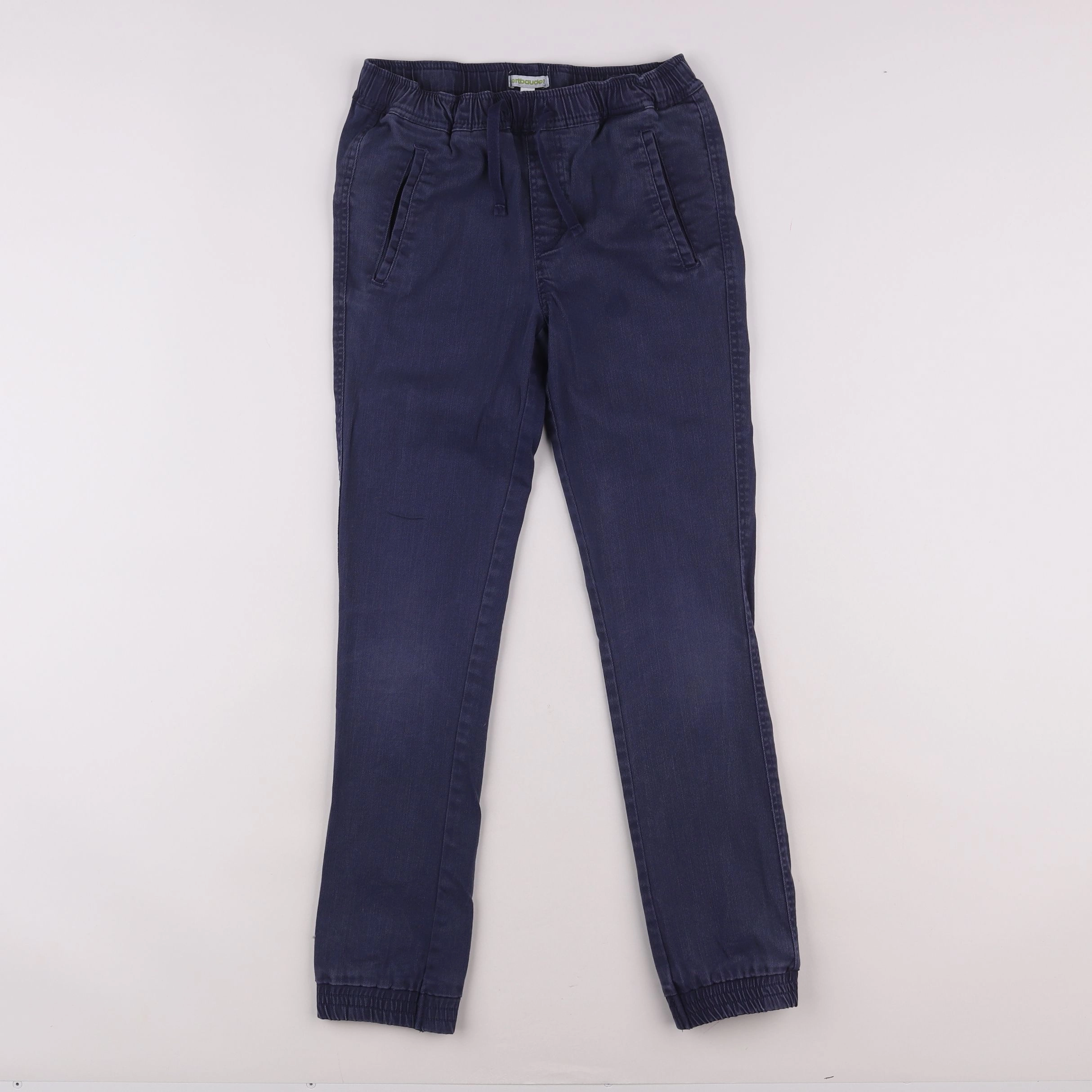 Vertbaudet - pantalon bleu - 10 ans