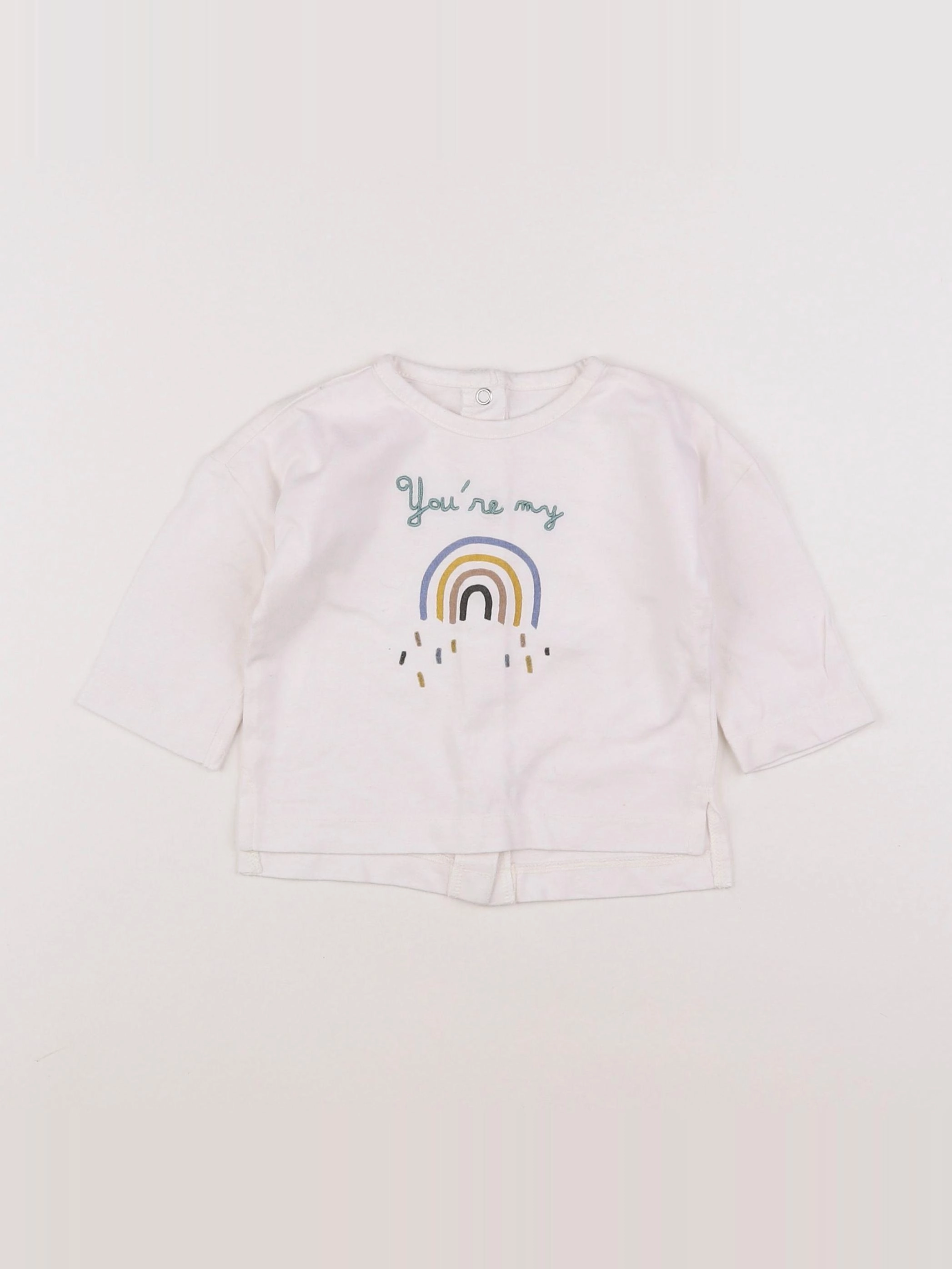 La Redoute - tee-shirt blanc - 6 mois