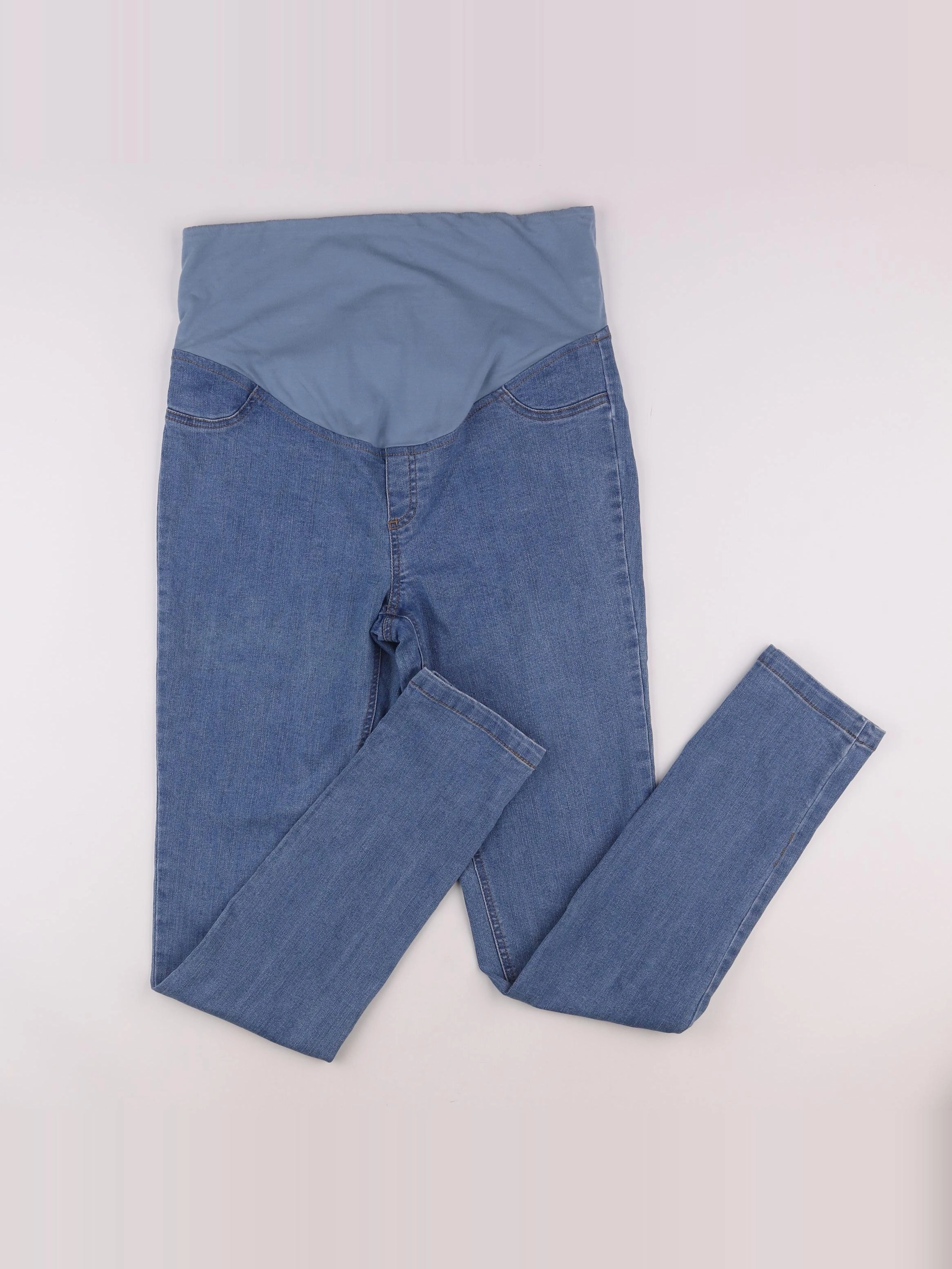 Vertbaudet - jean grossesse bleu - 44