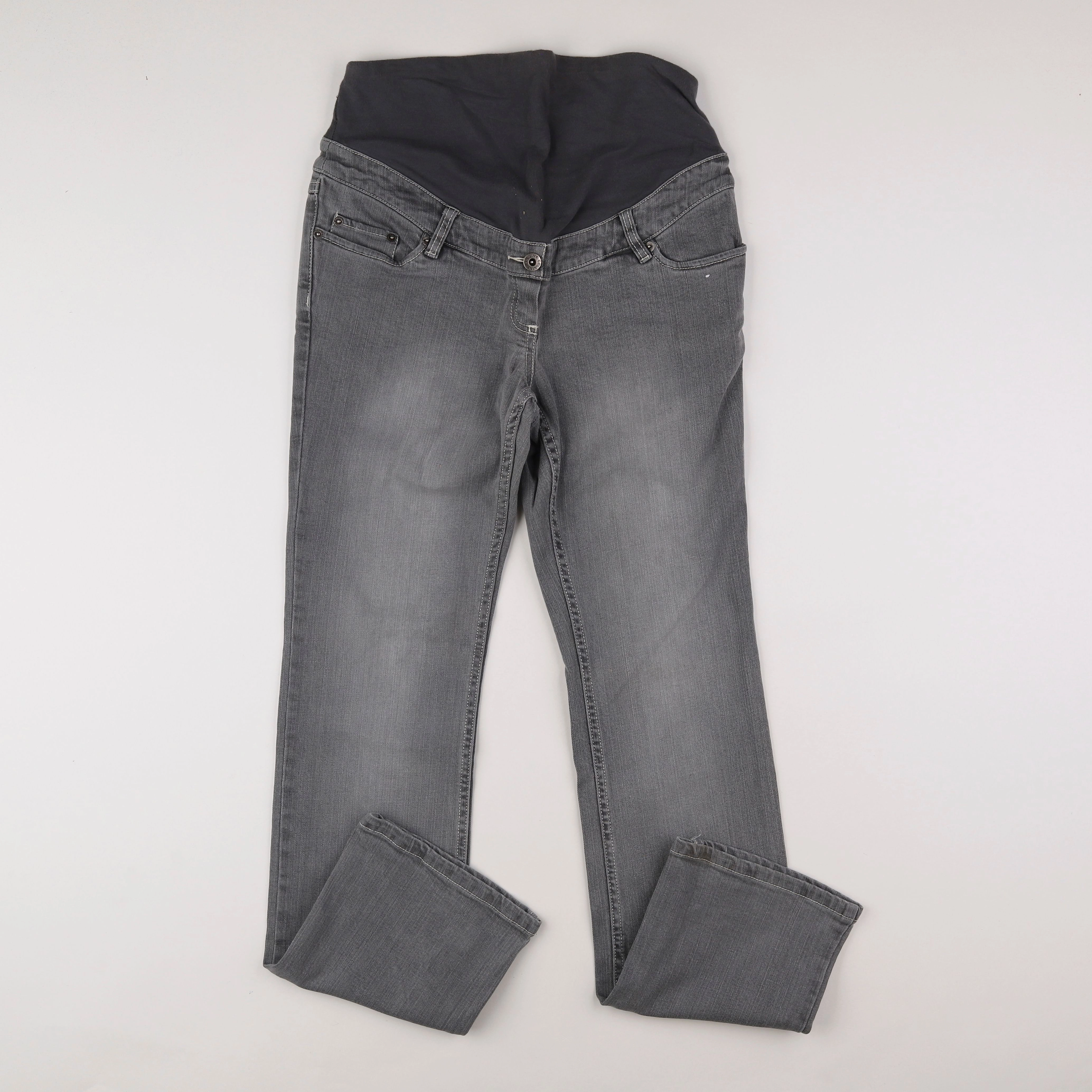 Vertbaudet - jean grossesse gris - 36