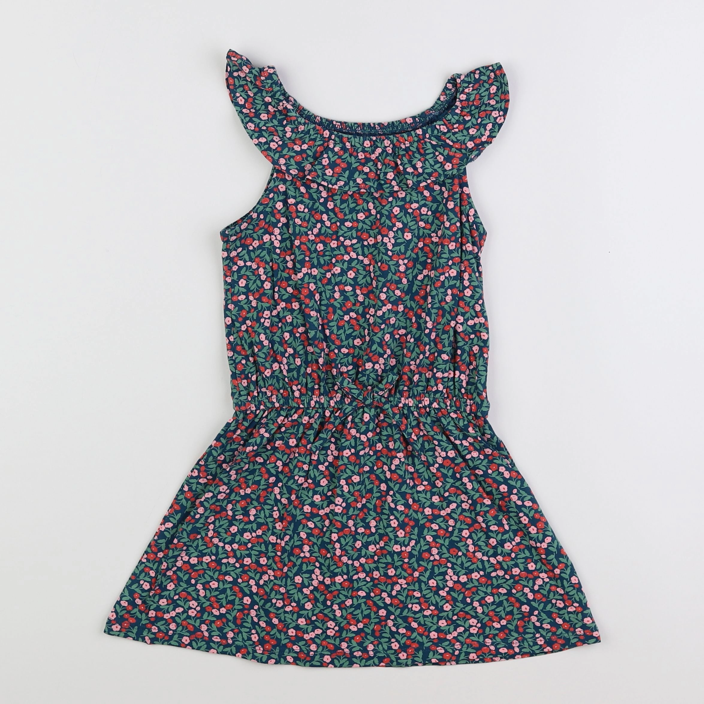 Vertbaudet - robe multicolore - 4 ans