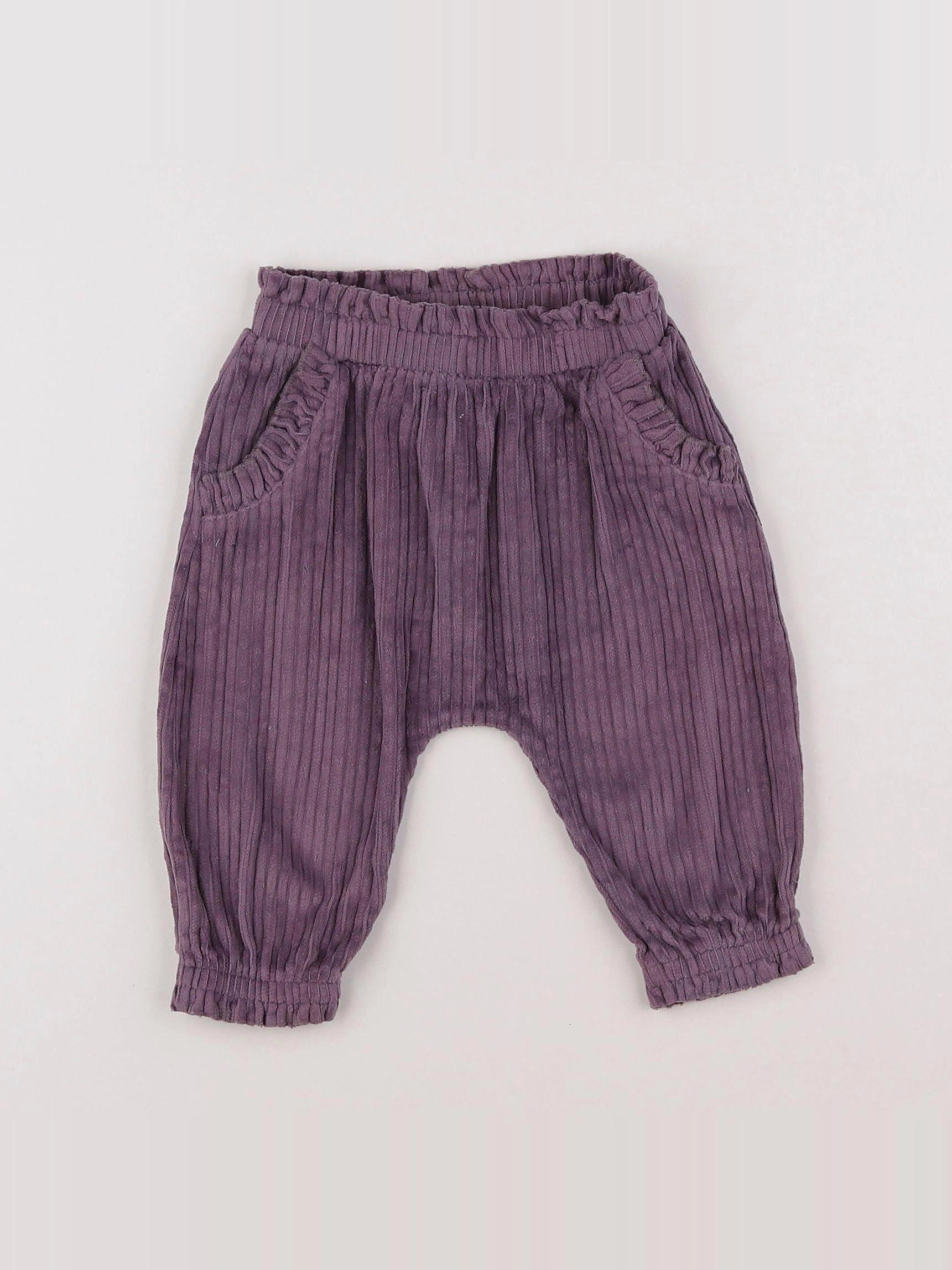 Play Up - pantalon violet - 3 mois