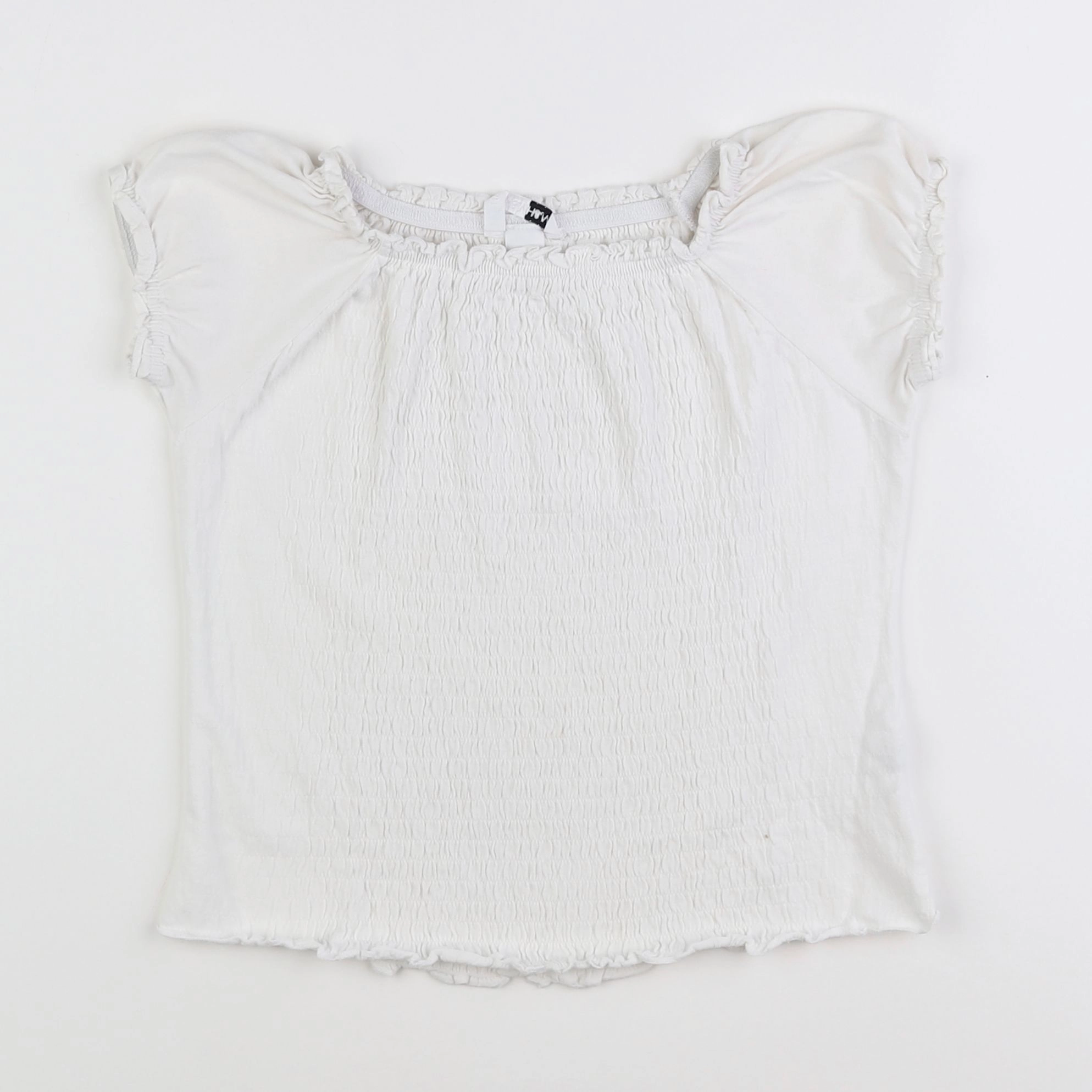 H&M - tee-shirt blanc - 6/7 ans