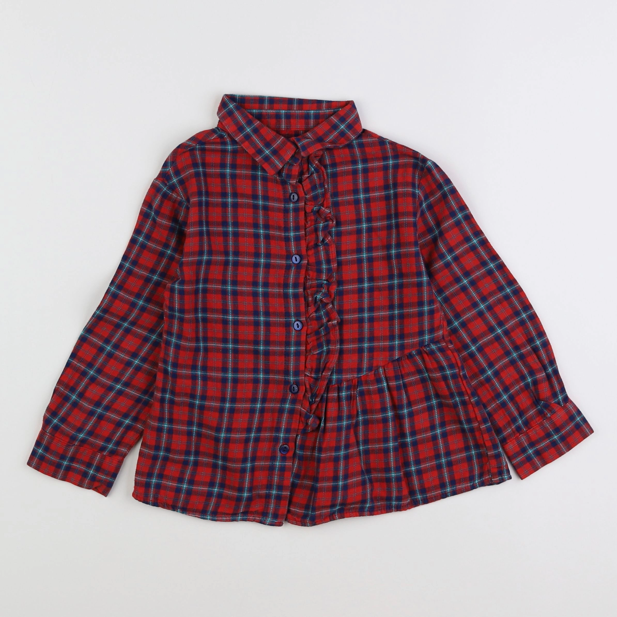 Zara - chemise rouge - 6 ans