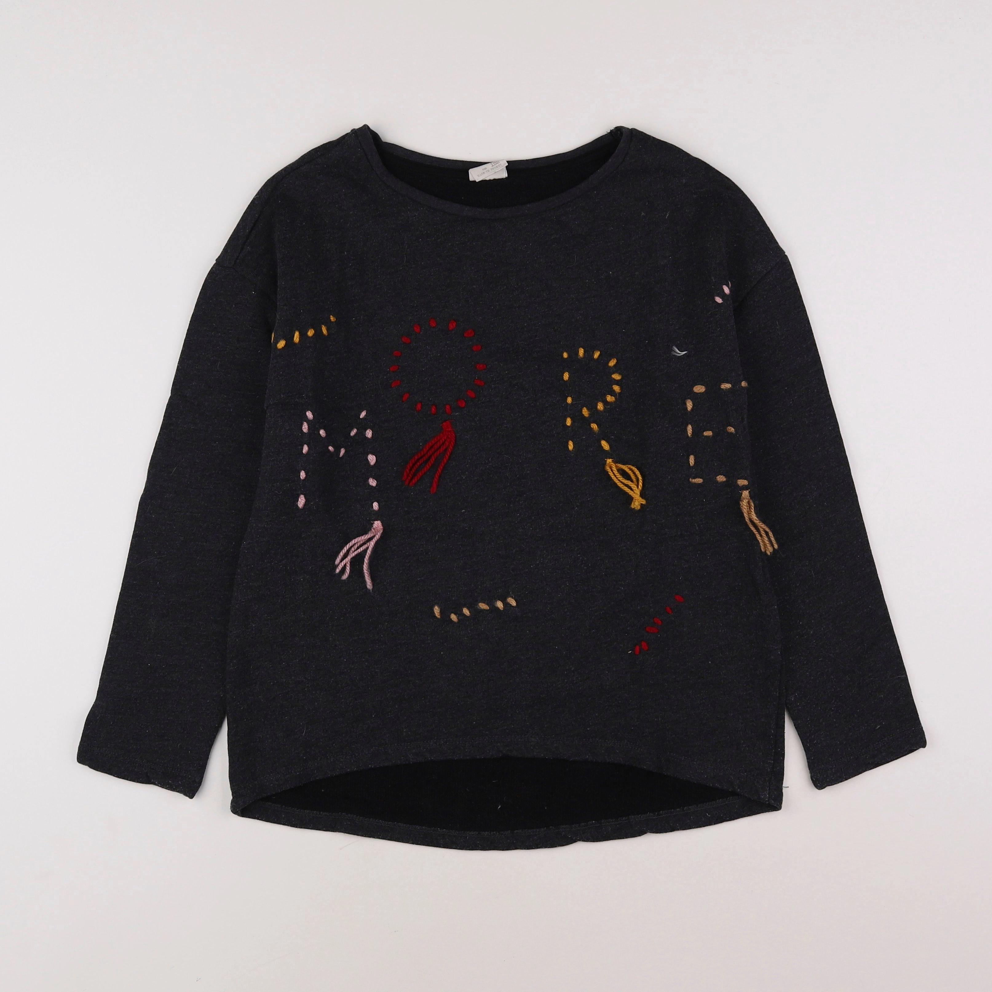 Mango - sweat gris - 11/12 ans