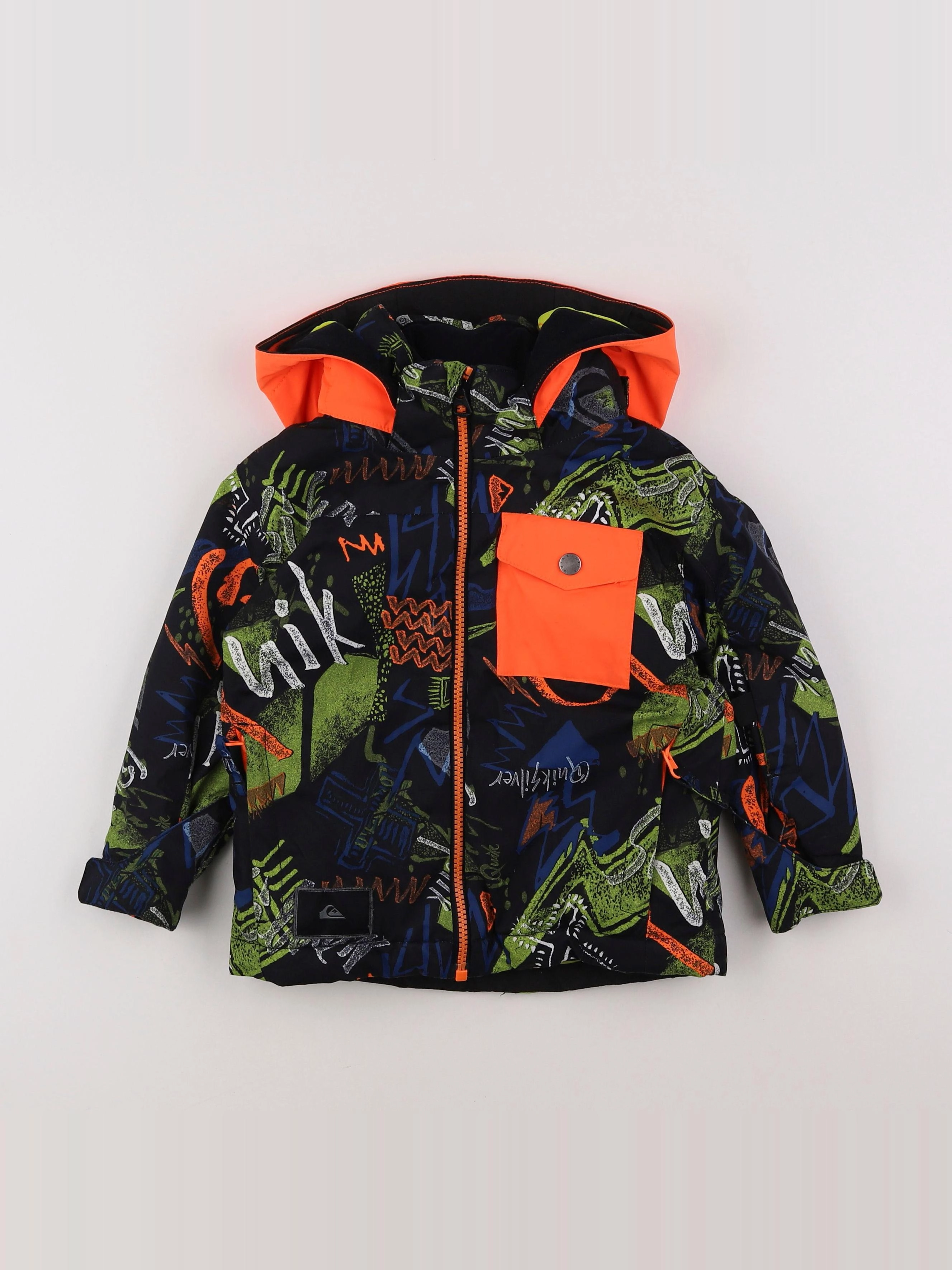 Quiksilver - manteau de ski vert - 2 ans