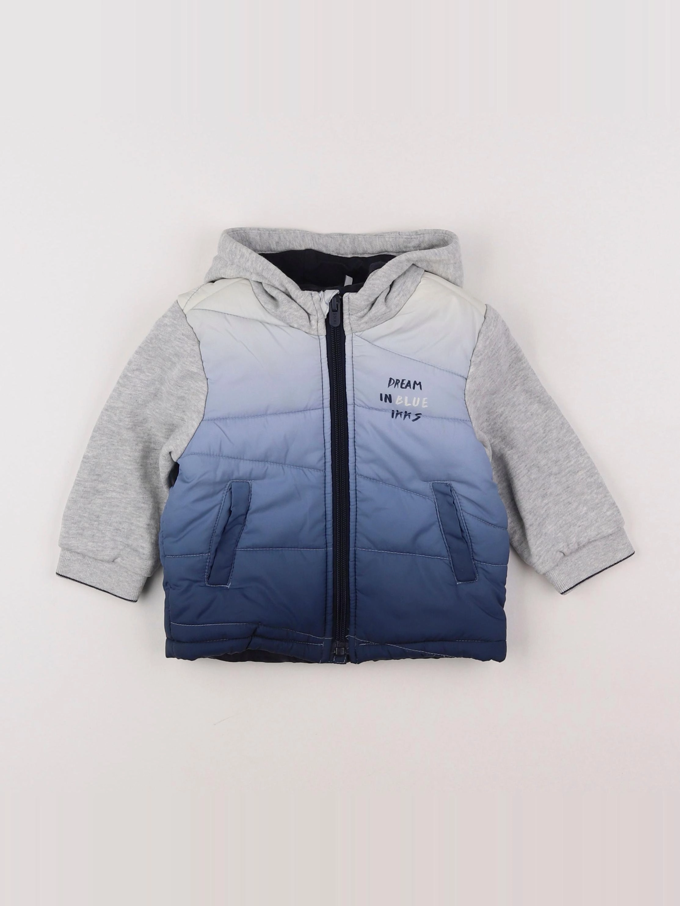 IKKS - veste bleu - 12 mois