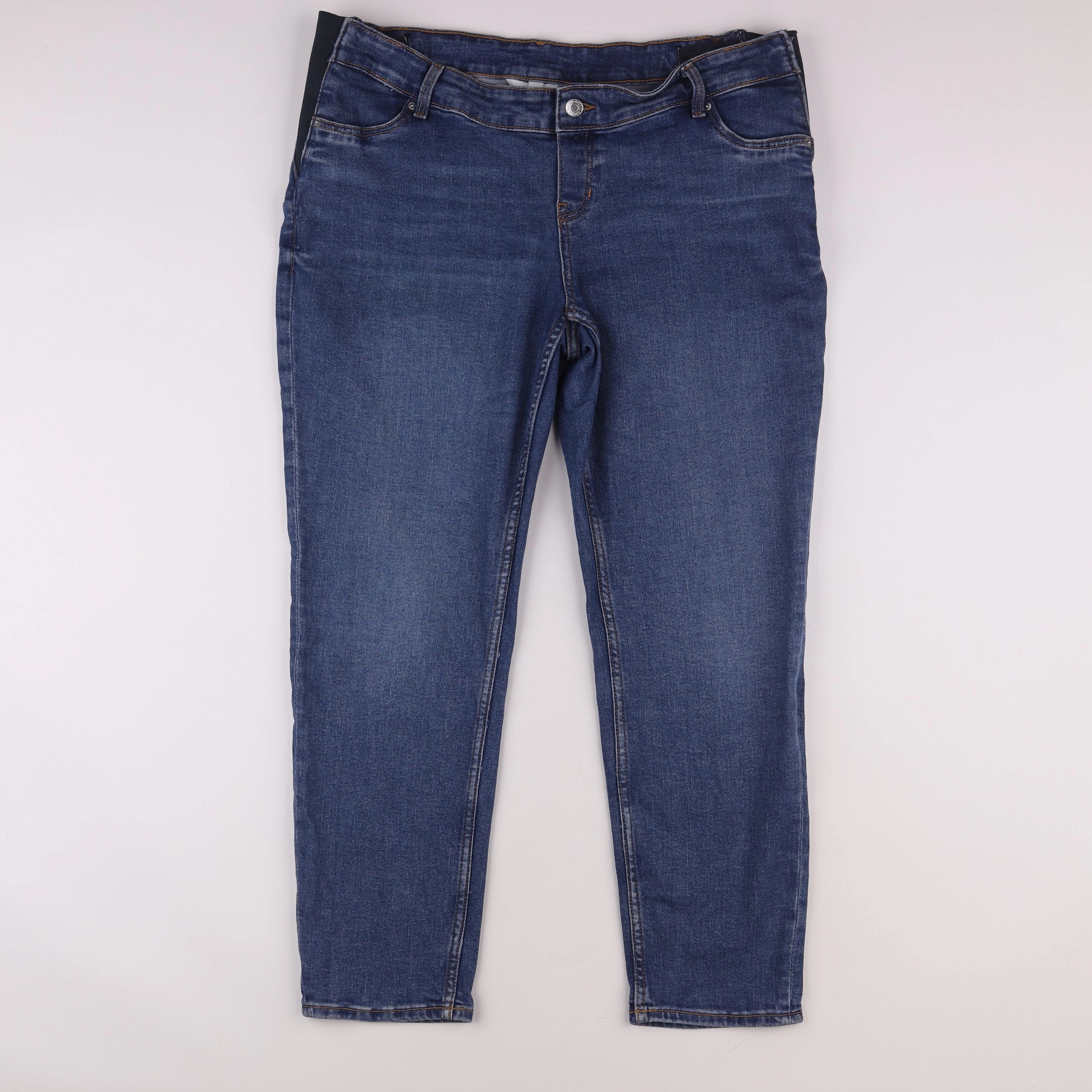 H&M - jean grossesse bleu - 44 à 46