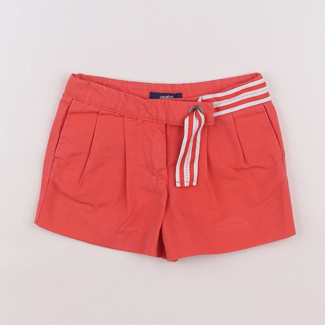 Okaidi - short orange - 3 ans