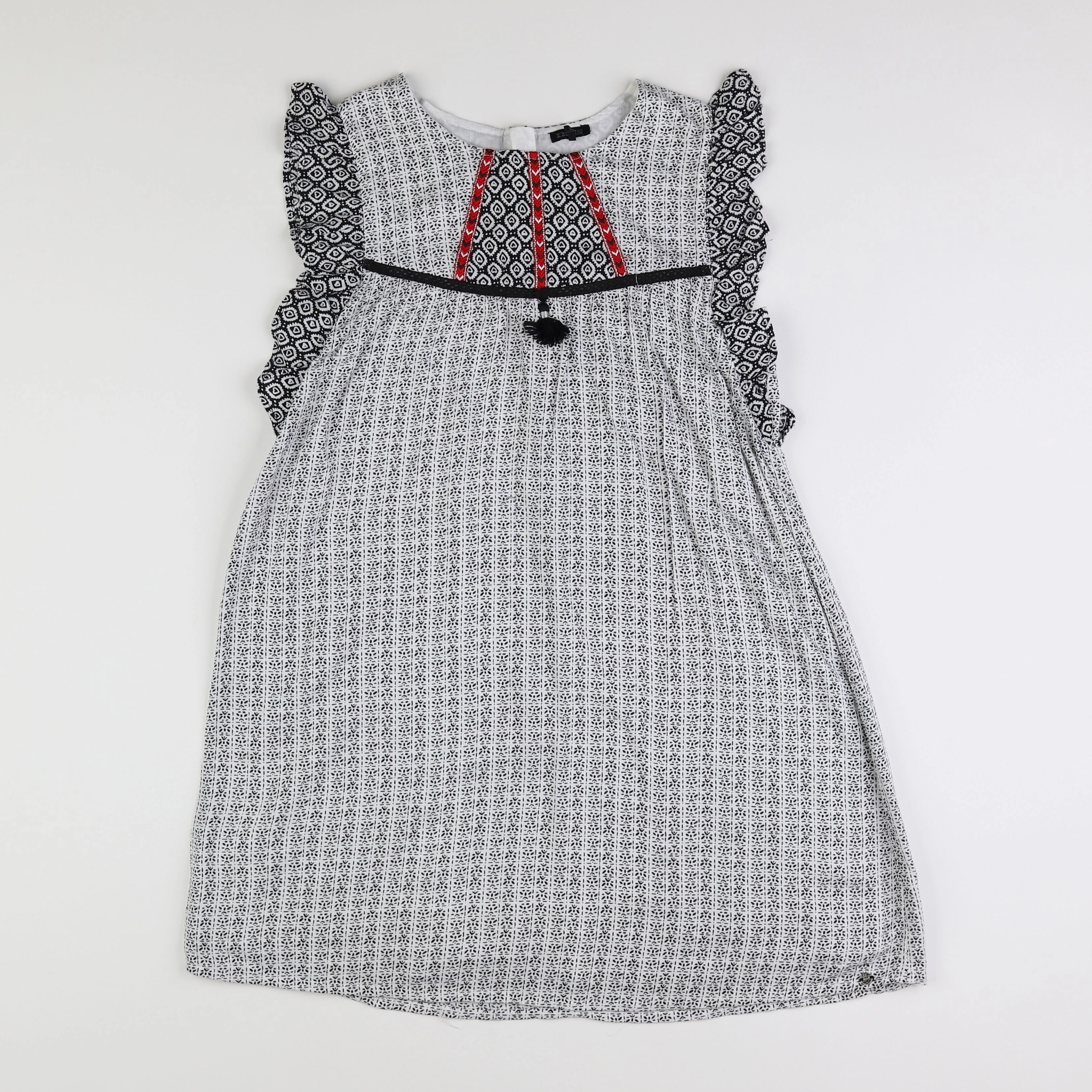IKKS - robe blanc - 12 ans