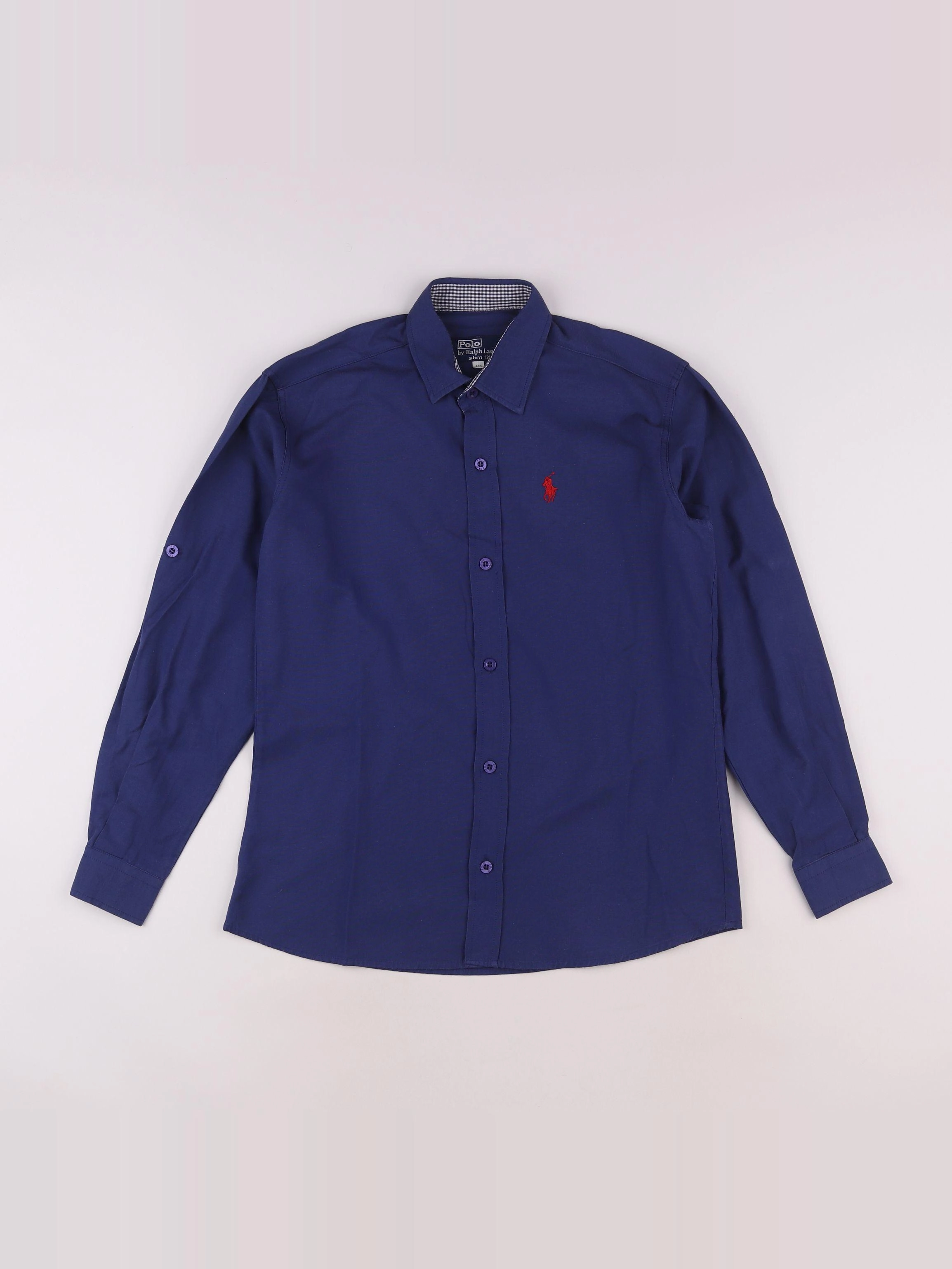 Ralph Lauren - chemise bleu - 12 ans